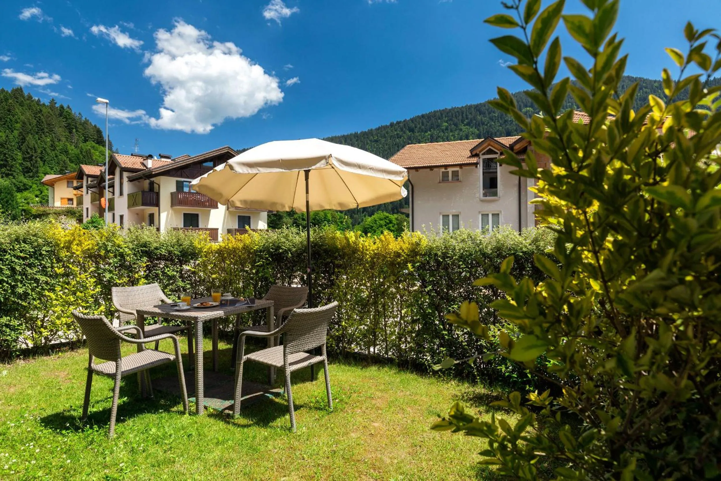 Garden in Appartamenti Residenza Pineta