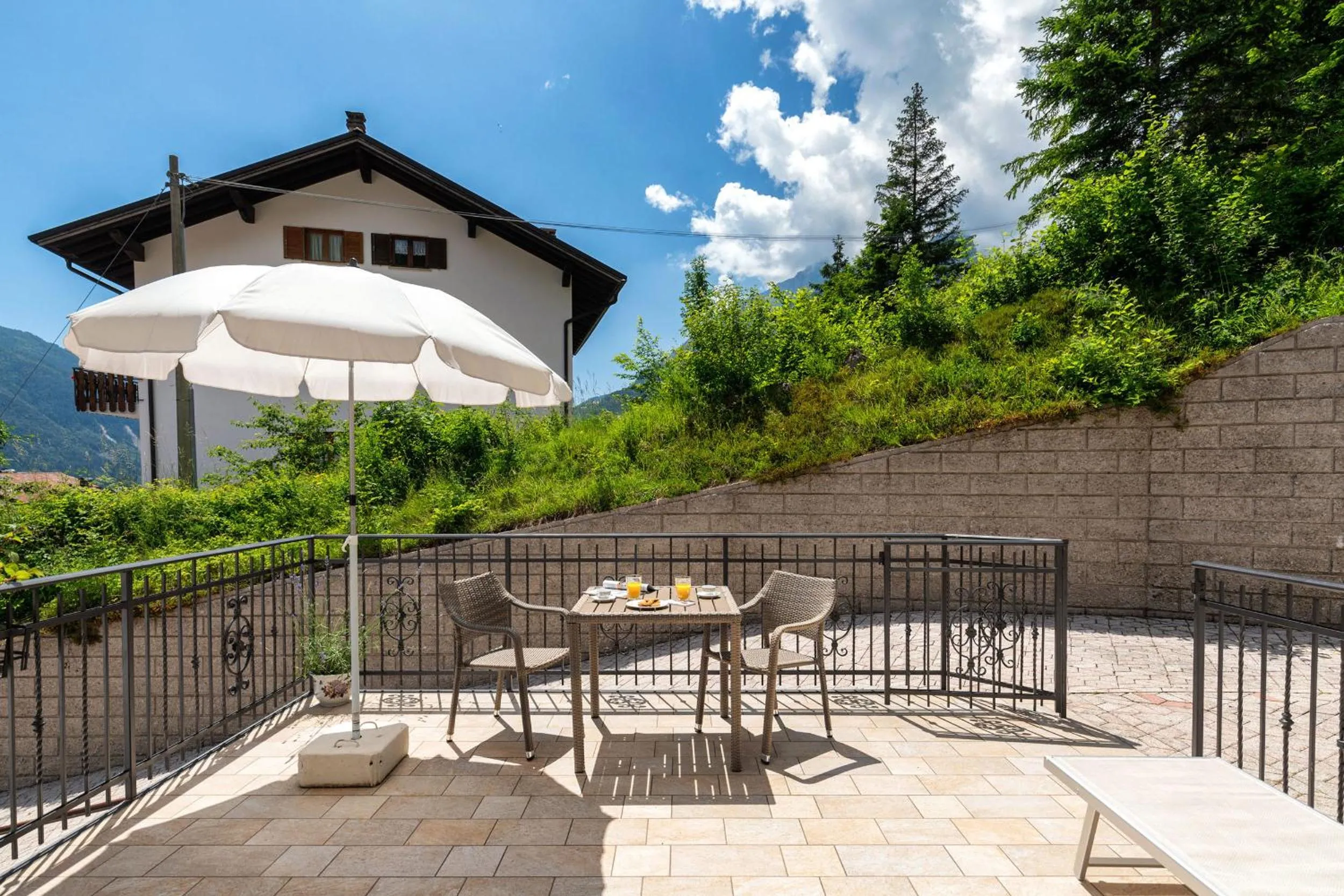 Balcony/Terrace in Appartamenti Residenza Pineta