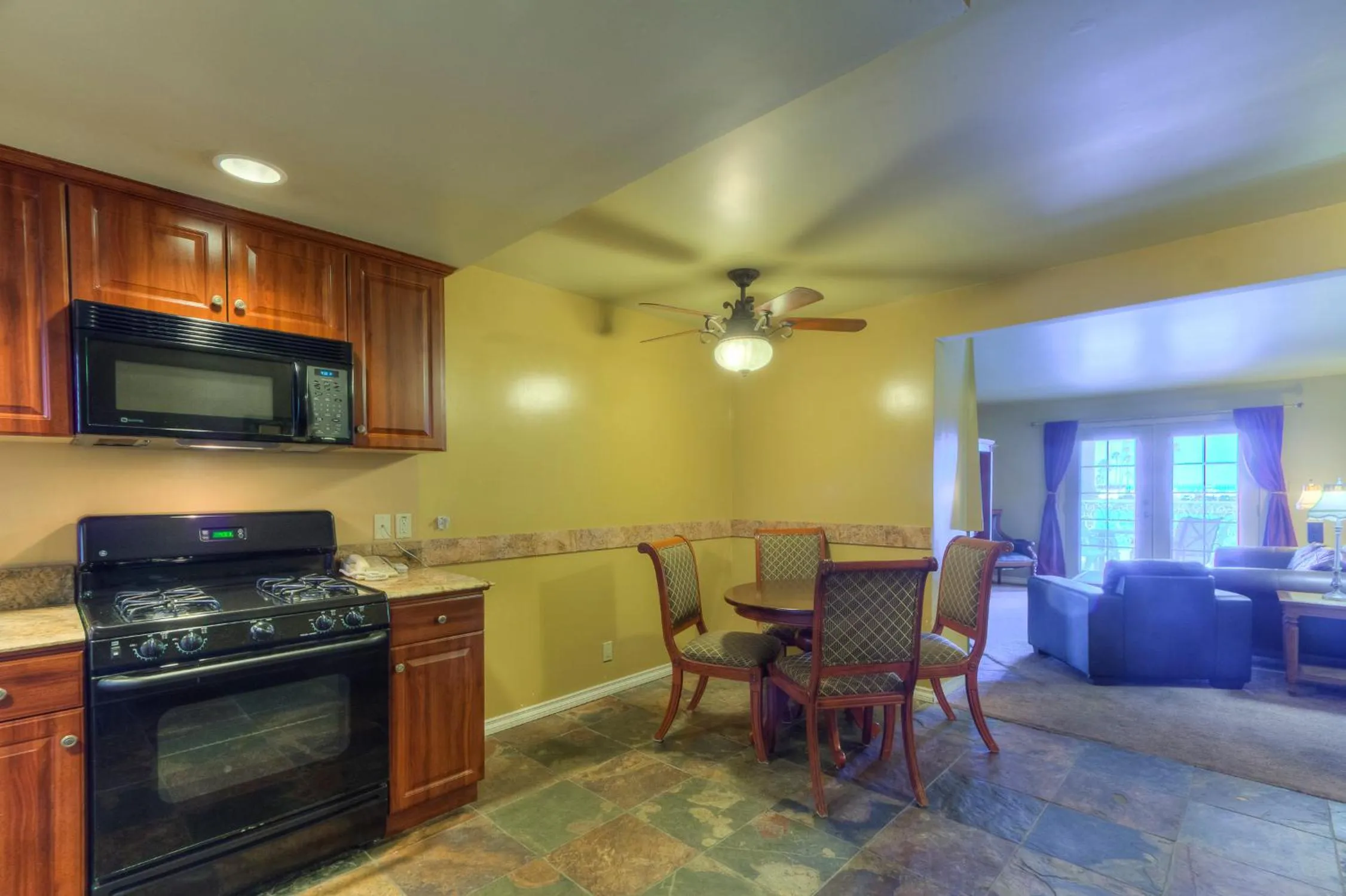 Kitchen or kitchenette in Oceanside Marina Suites - A Waterfront Hotel