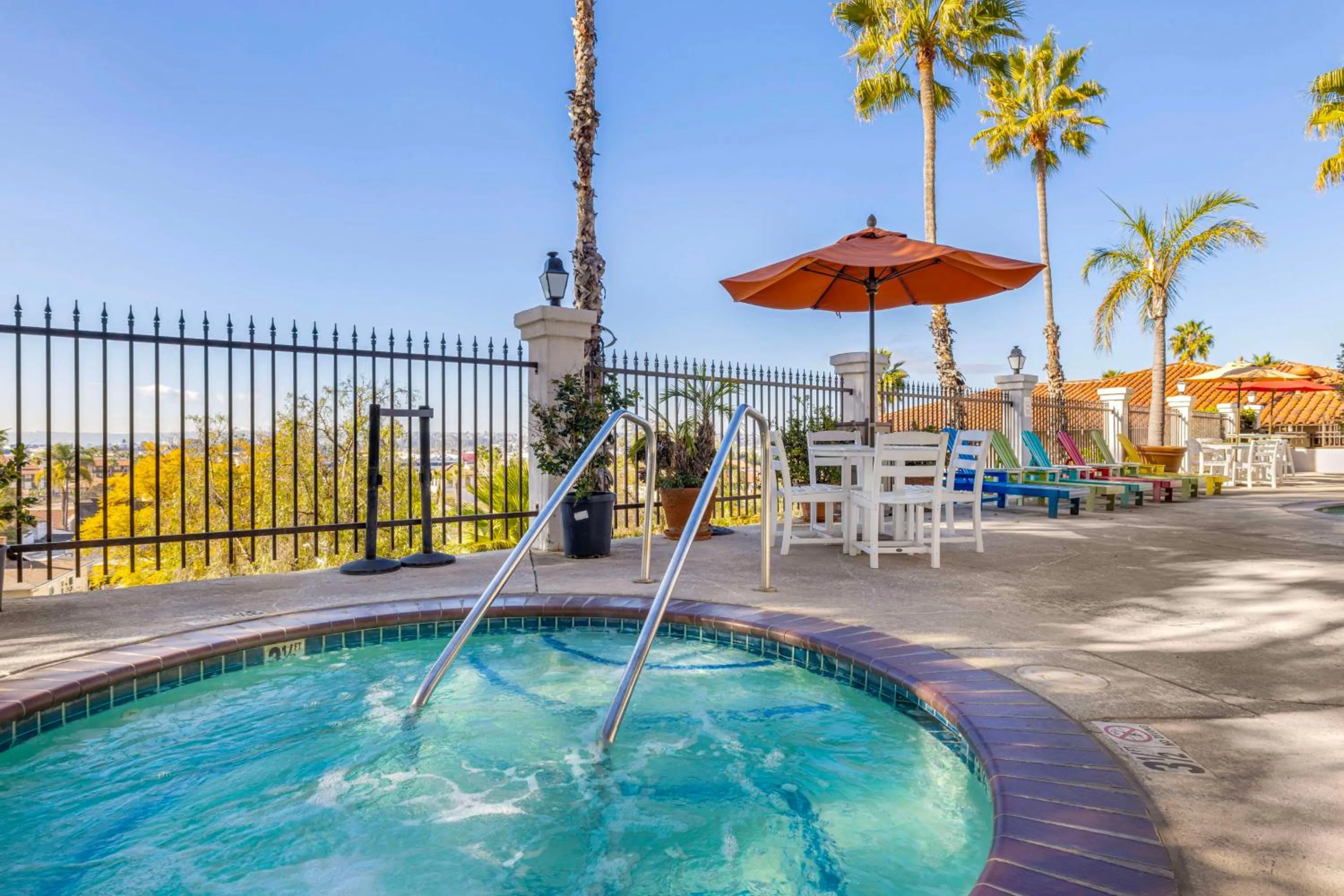 Pool view in Best Western Plus Hacienda Hotel Old Town