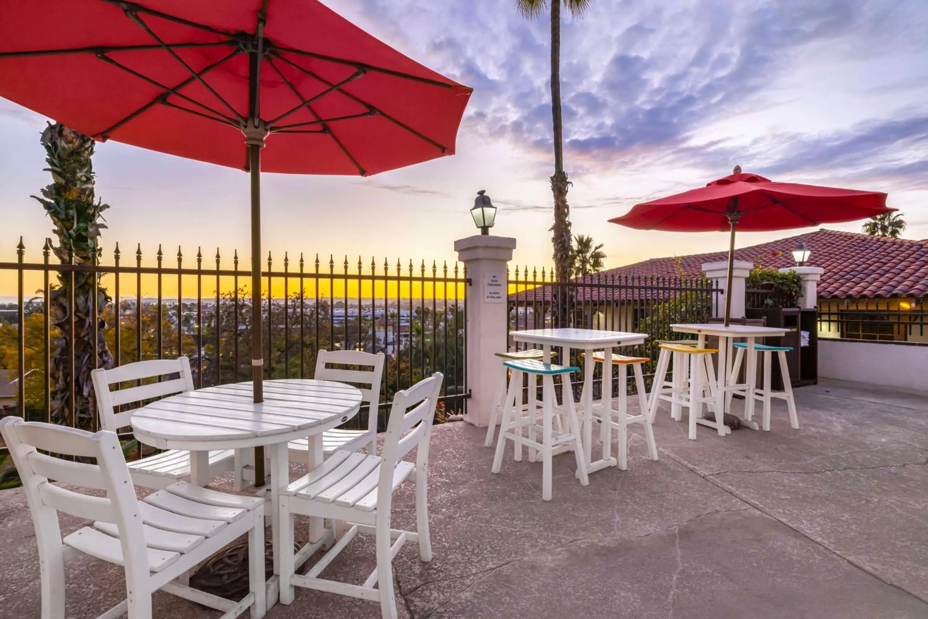 Pool view in Best Western Plus Hacienda Hotel Old Town