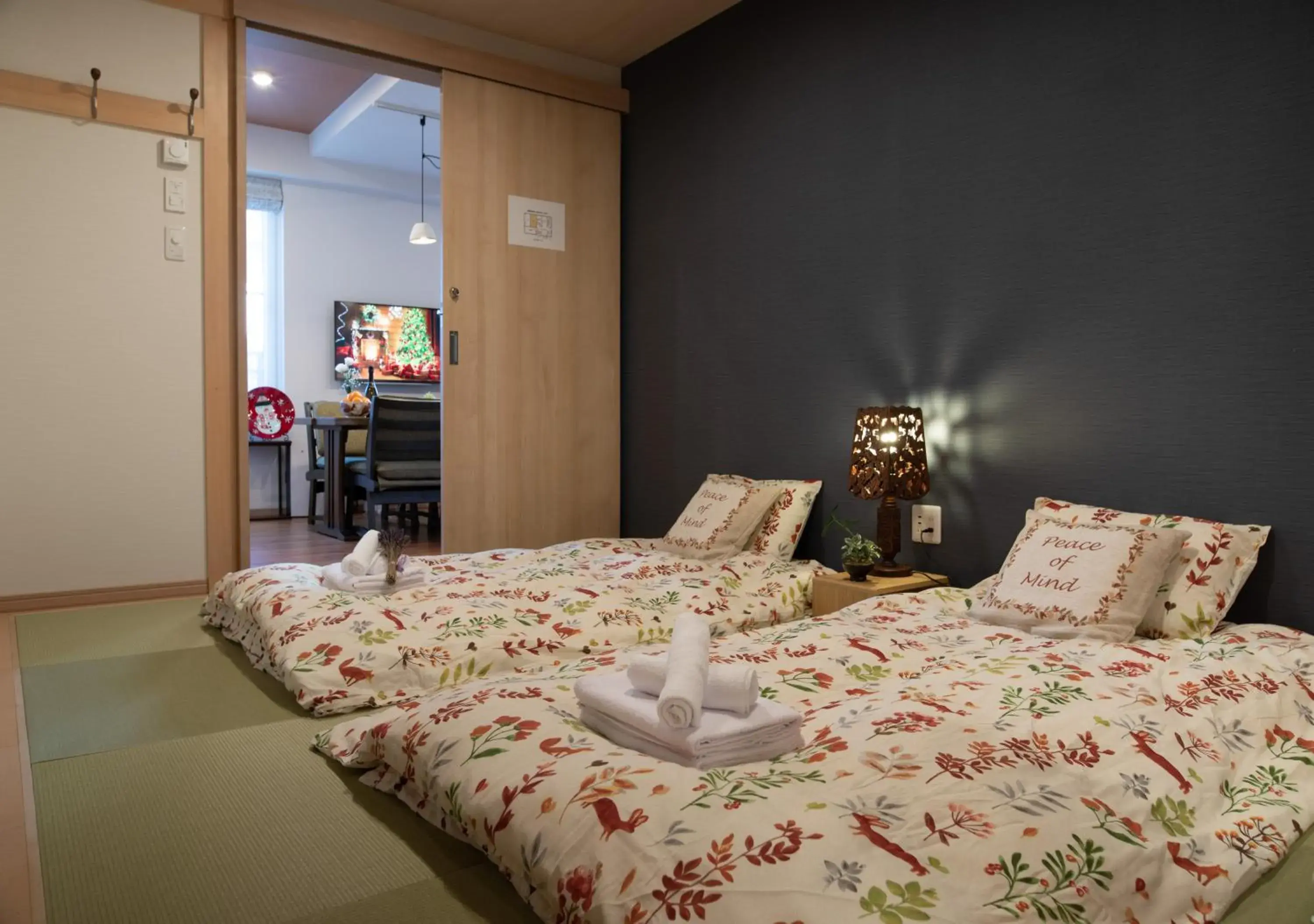 Bedroom, Bed in Miidokoro House Hotel Bedroom, Bed in Miidokoro House Hotel