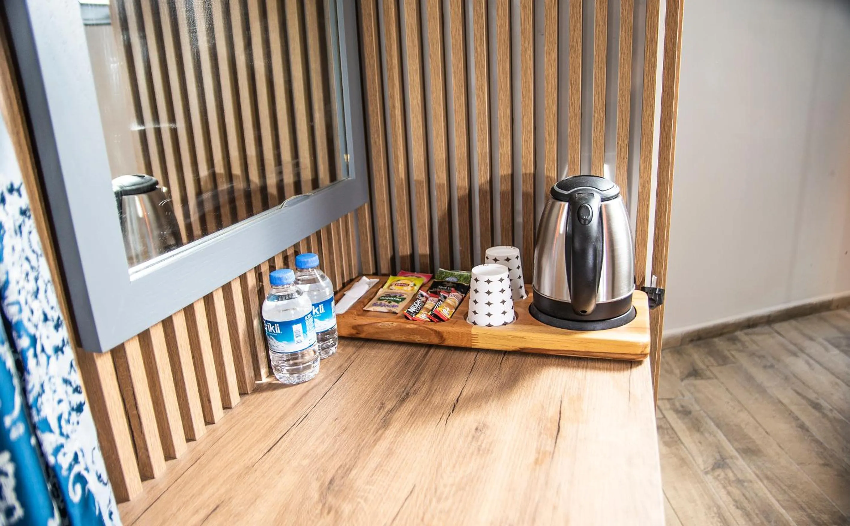 Coffee/tea facilities in Blue Bay Beach Hotel