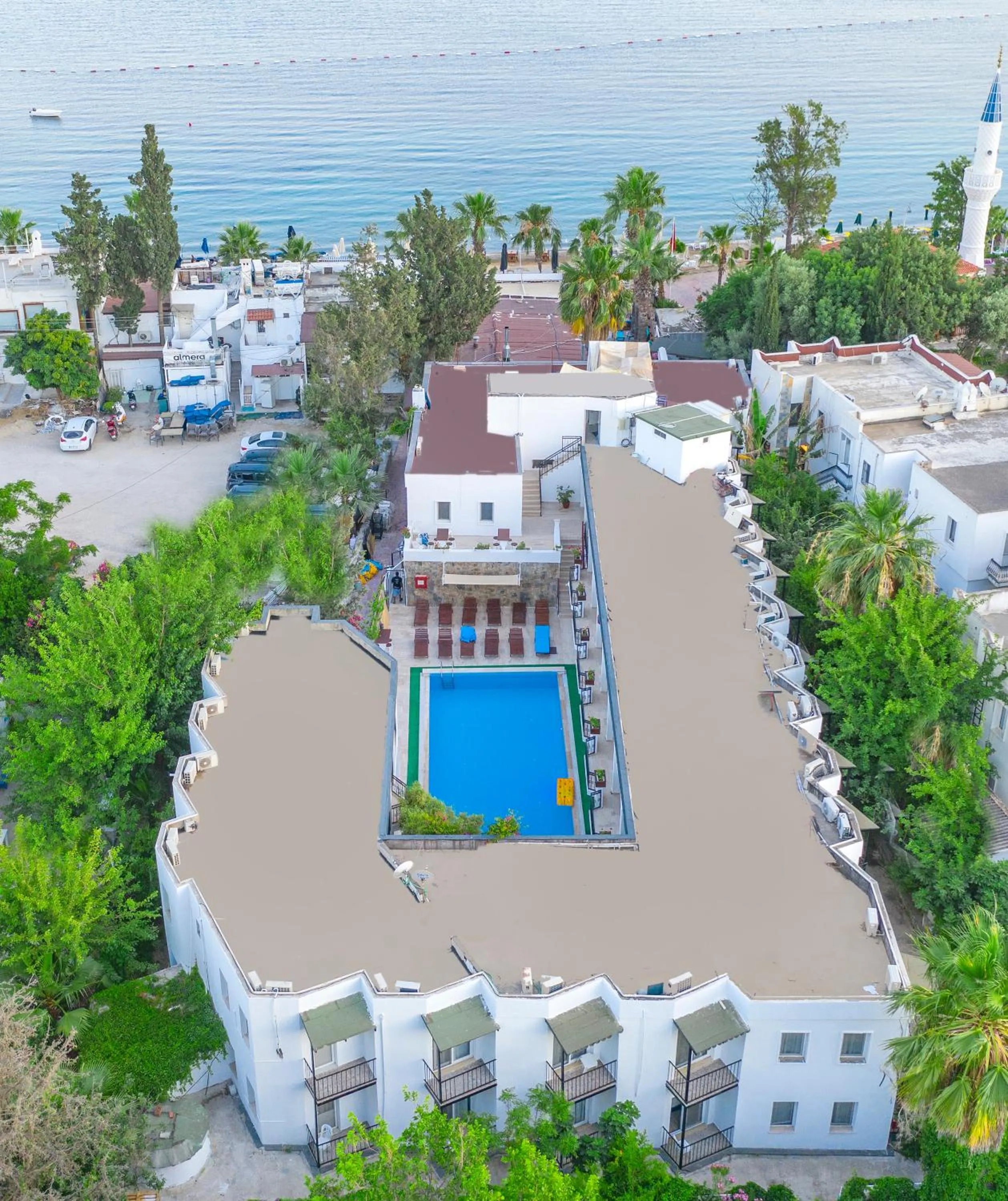 Property building in Blue Bay Beach Hotel