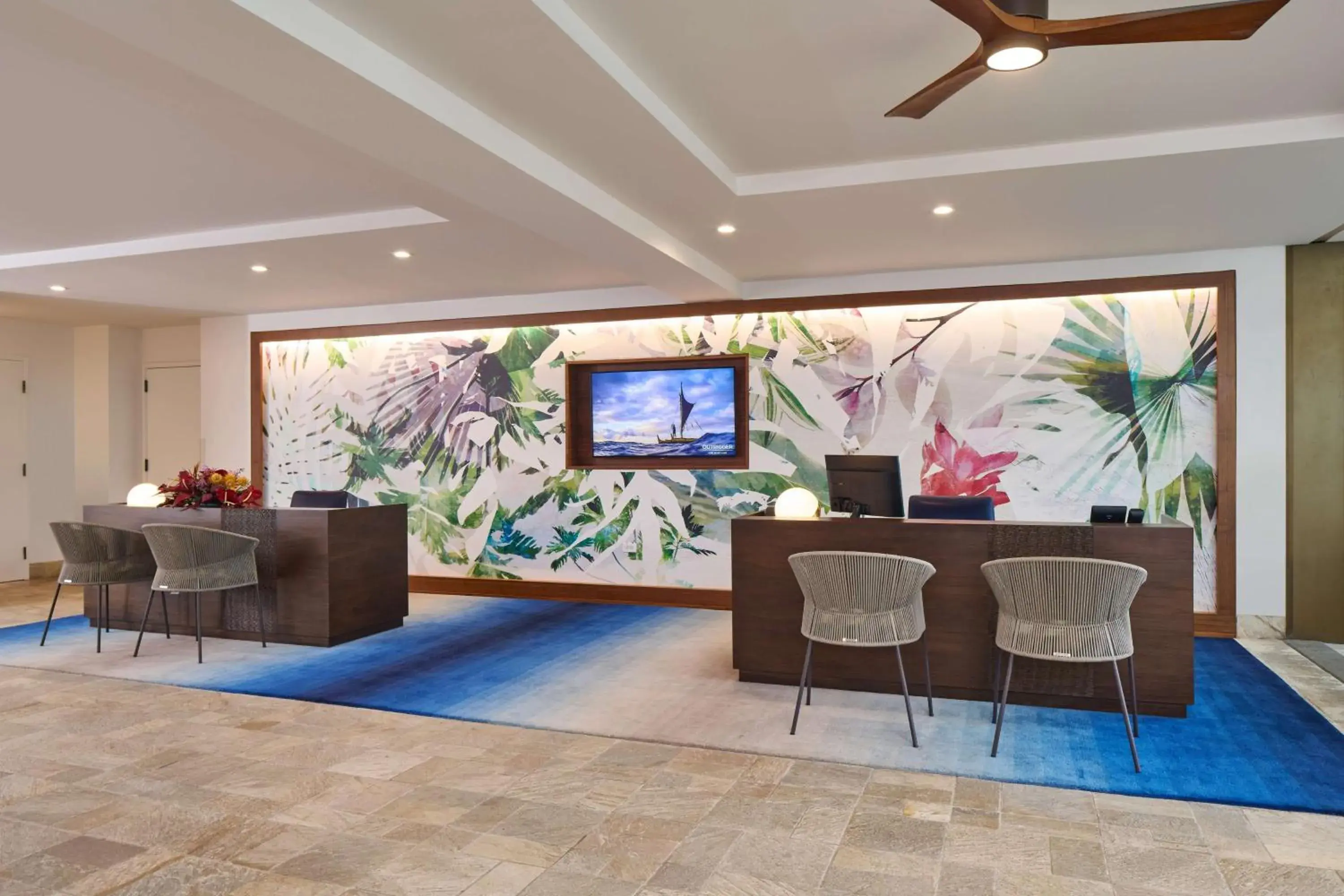 Lobby or reception in OUTRIGGER Kona Resort and Spa Lobby or reception in OUTRIGGER Kona Resort and Spa