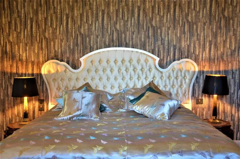 Bed in Chateau du Bec du Gave