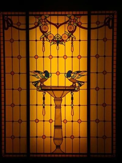 Decorative detail in Chateau du Bec du Gave