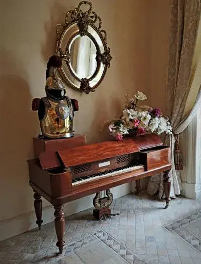 Lobby or reception in Chateau du Bec du Gave Lobby or reception in Chateau du Bec du Gave