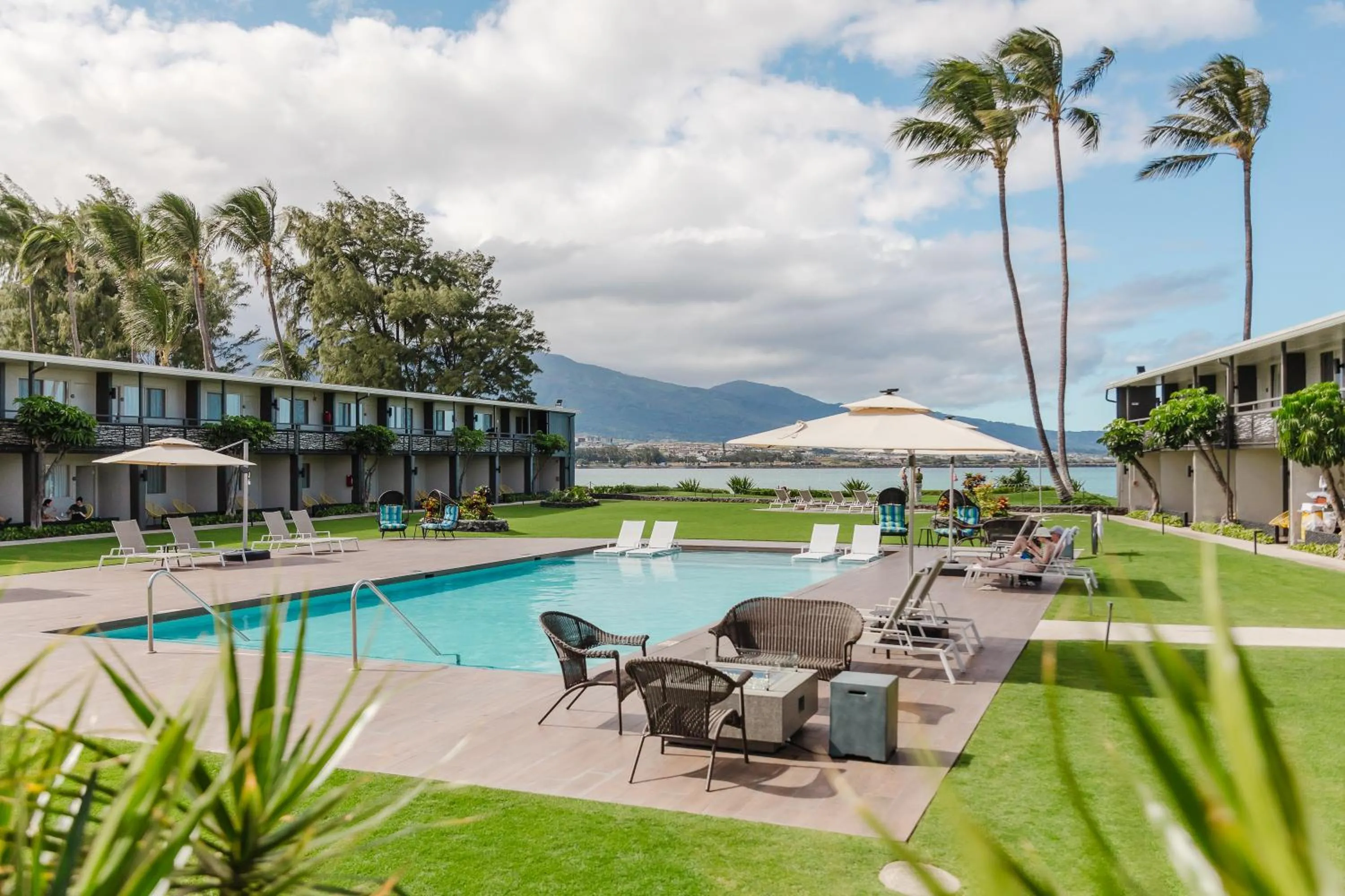 Property building in Maui Seaside Hotel