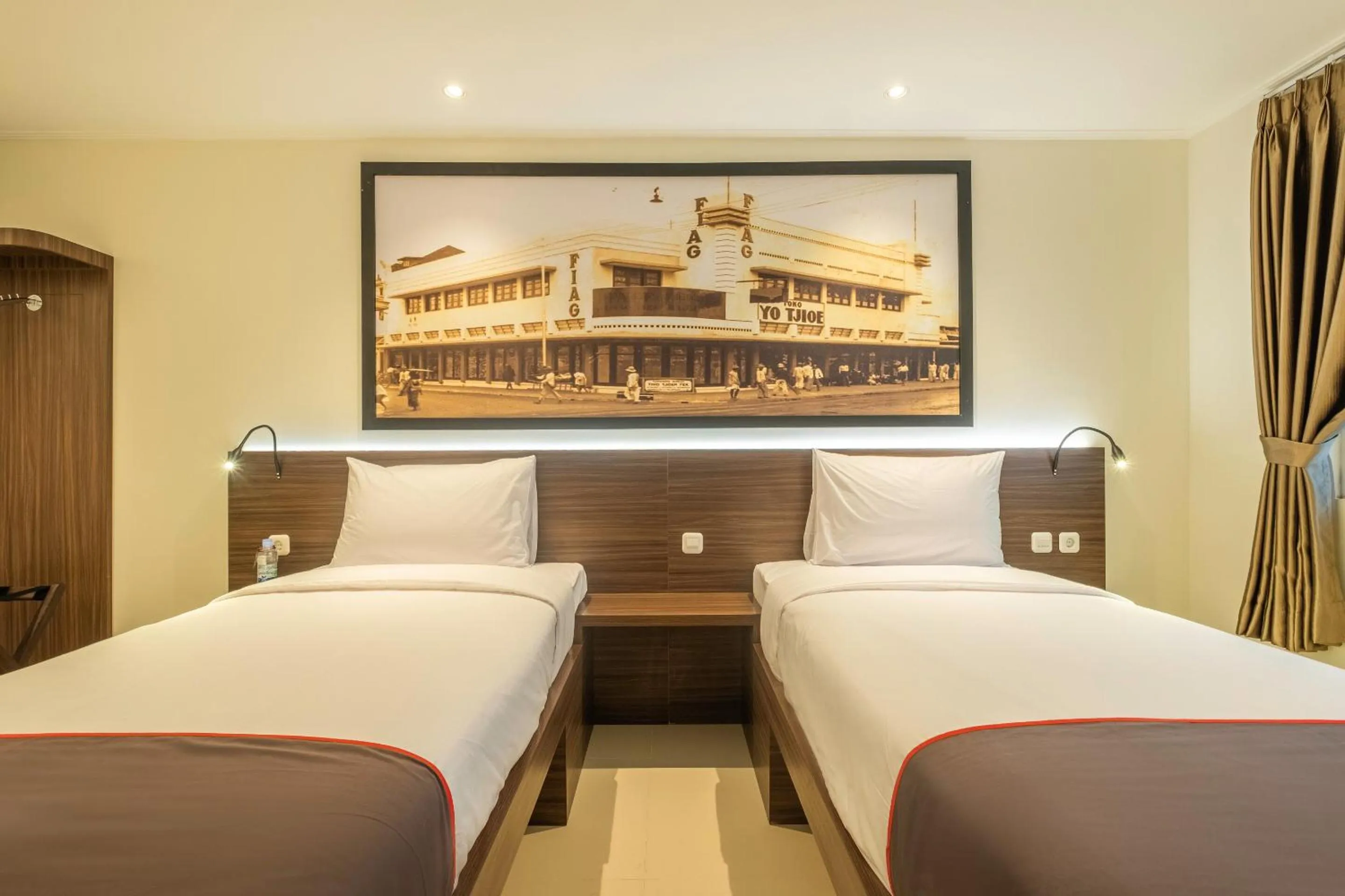 Bedroom, Bed in Collection O Hotel Pasar Baru Heritage