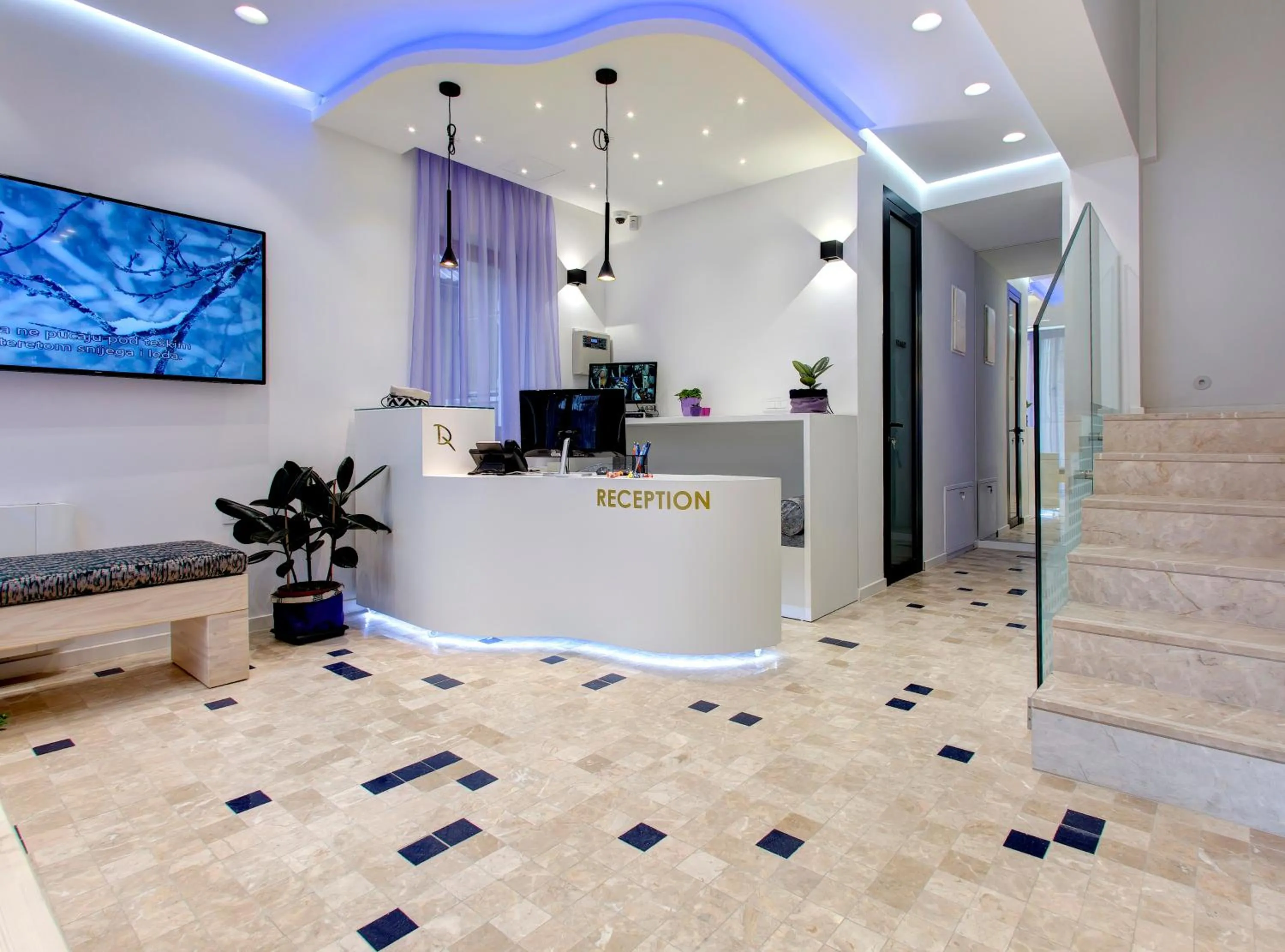 Lobby or reception in Diamond Rain Boutique Hotel