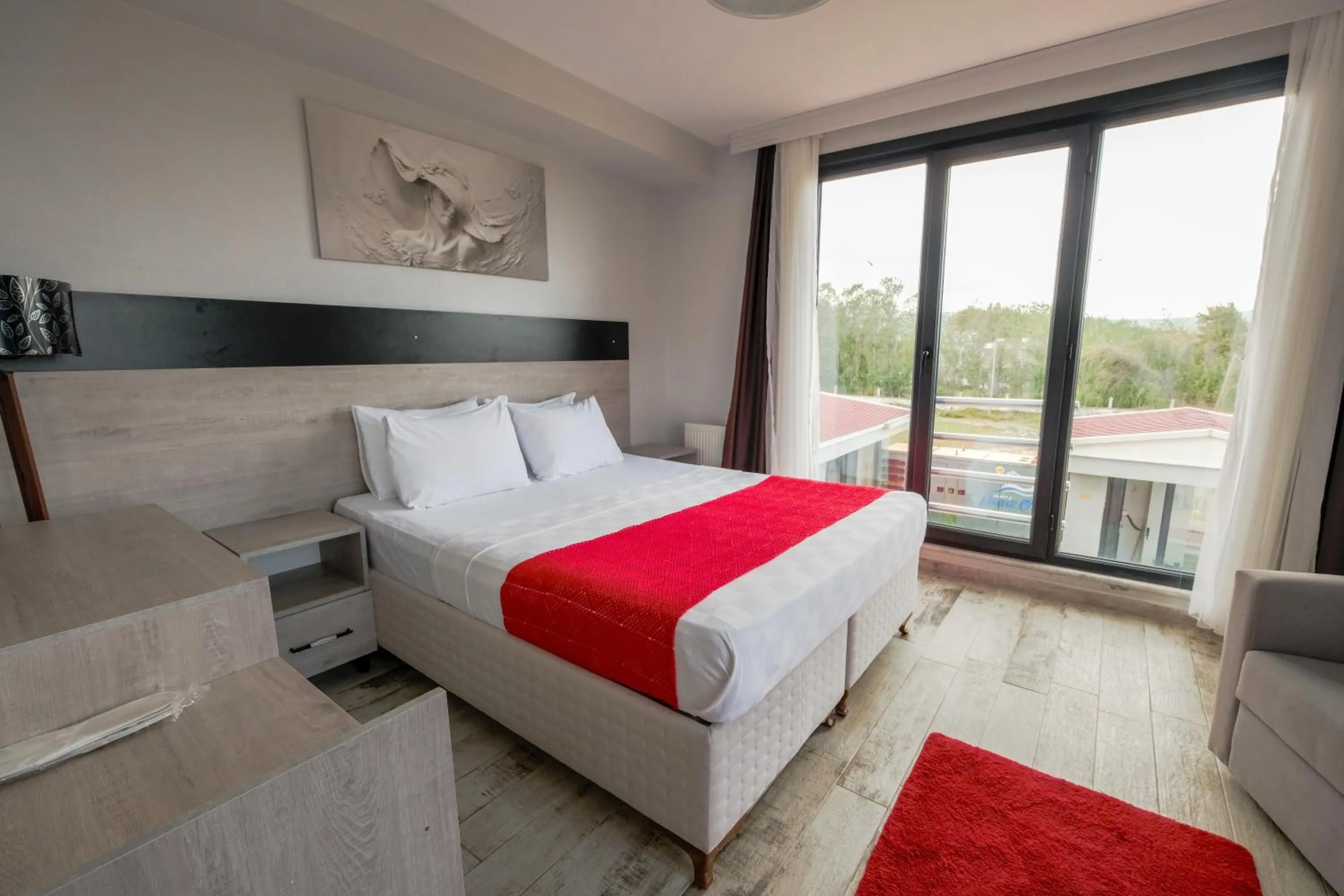 Bed in Yalıköy Deniz Otel Istanbul