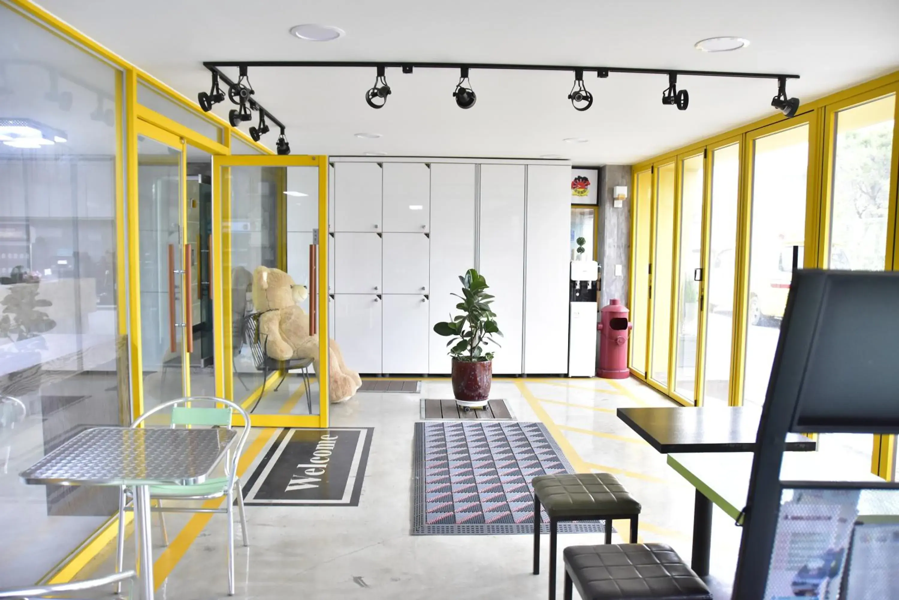 Lobby or reception in Hostel Dahyun & Guesthouse Lobby or reception in Hostel Dahyun & Guesthouse