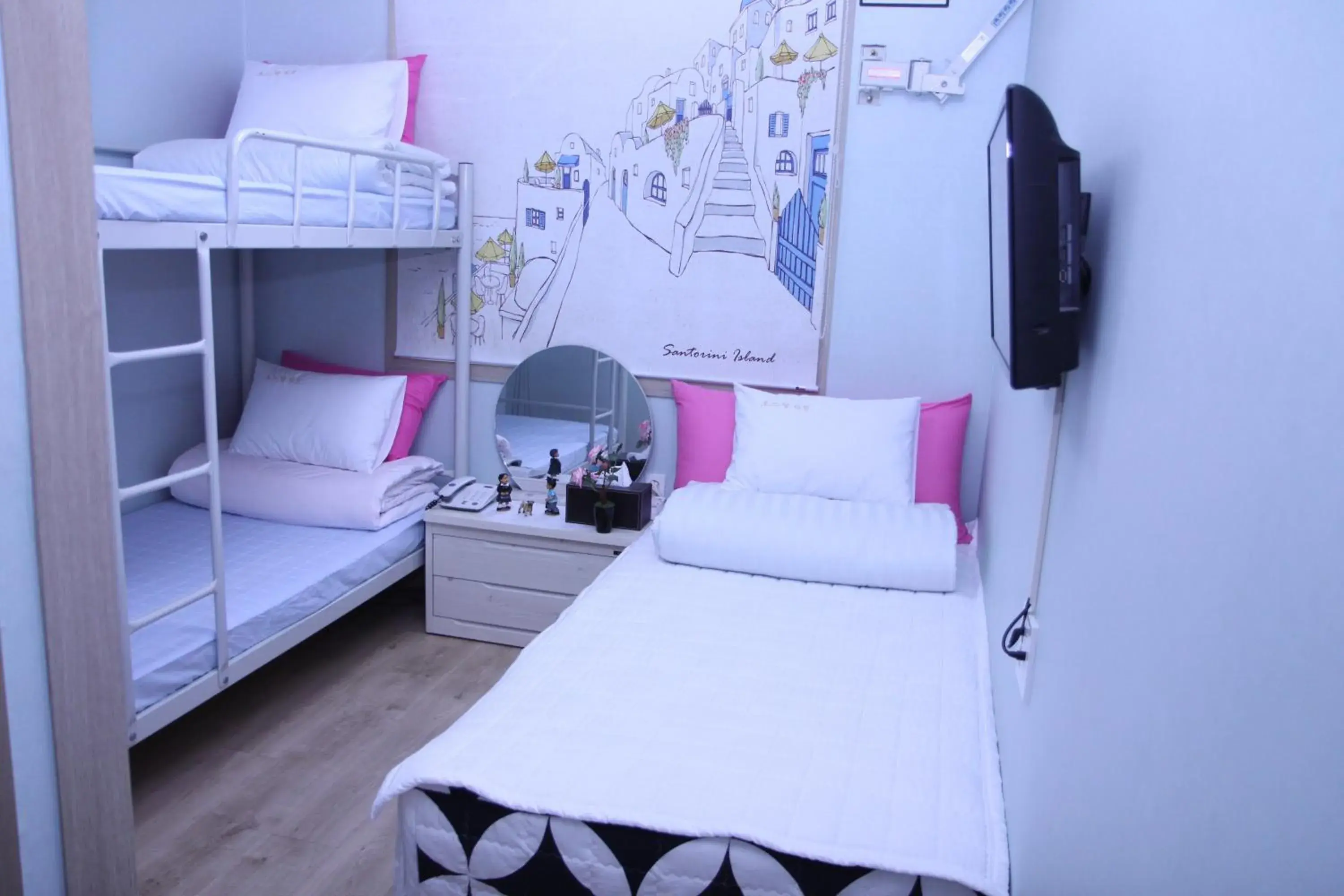 Bed in Hostel Dahyun & Guesthouse Bed in Hostel Dahyun & Guesthouse