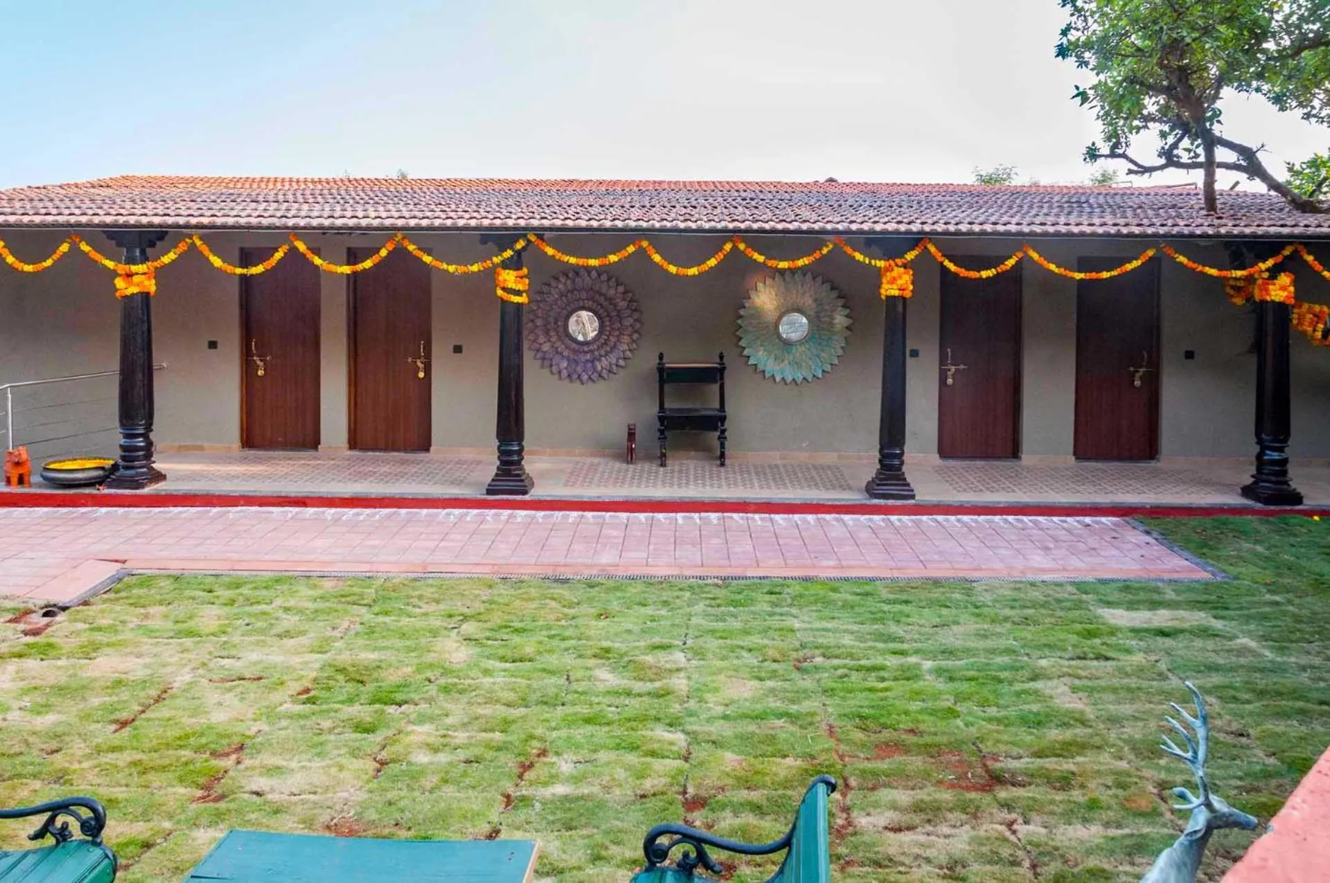 Property building in Advait Resort Kshetra Mahabaleshwar