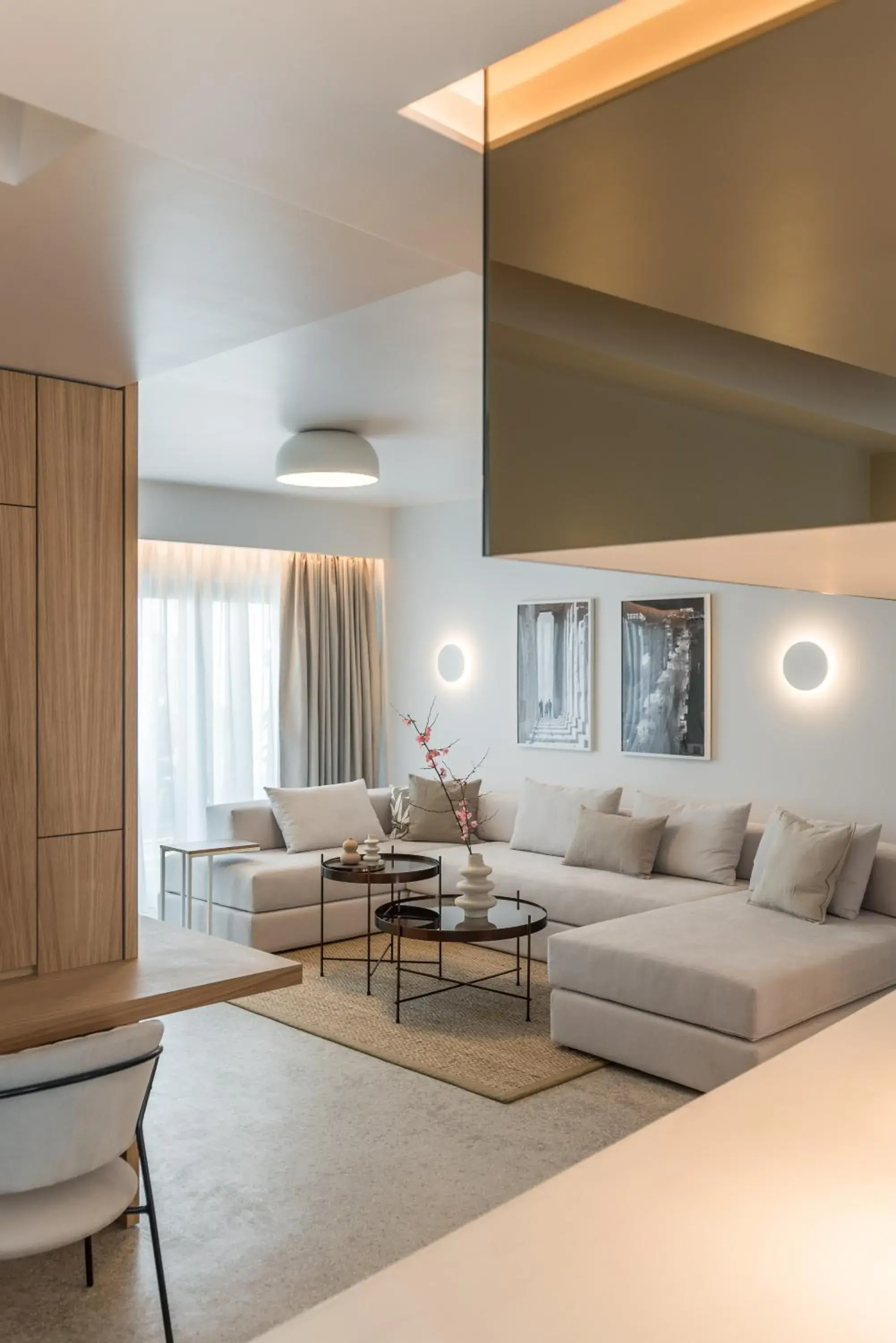 Living room, Bed in Urban Suites Living room, Bed in Urban Suites