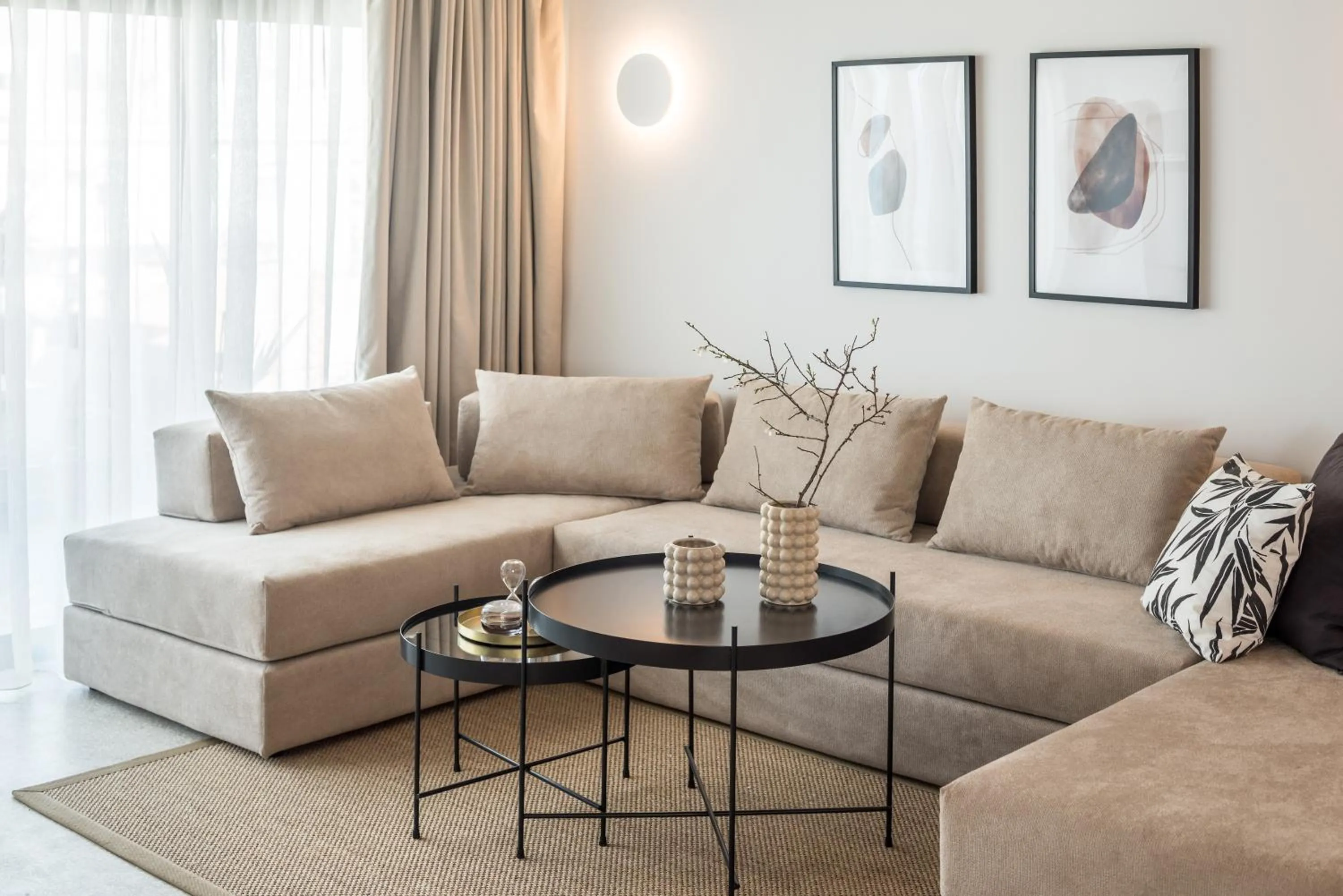 Living room in Urban Suites