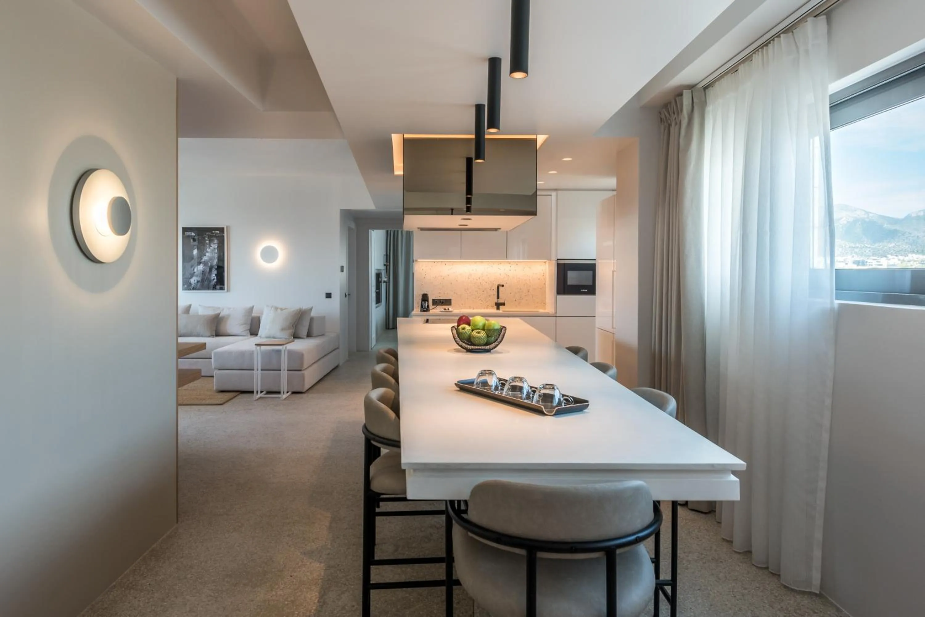 Dining area in Urban Suites