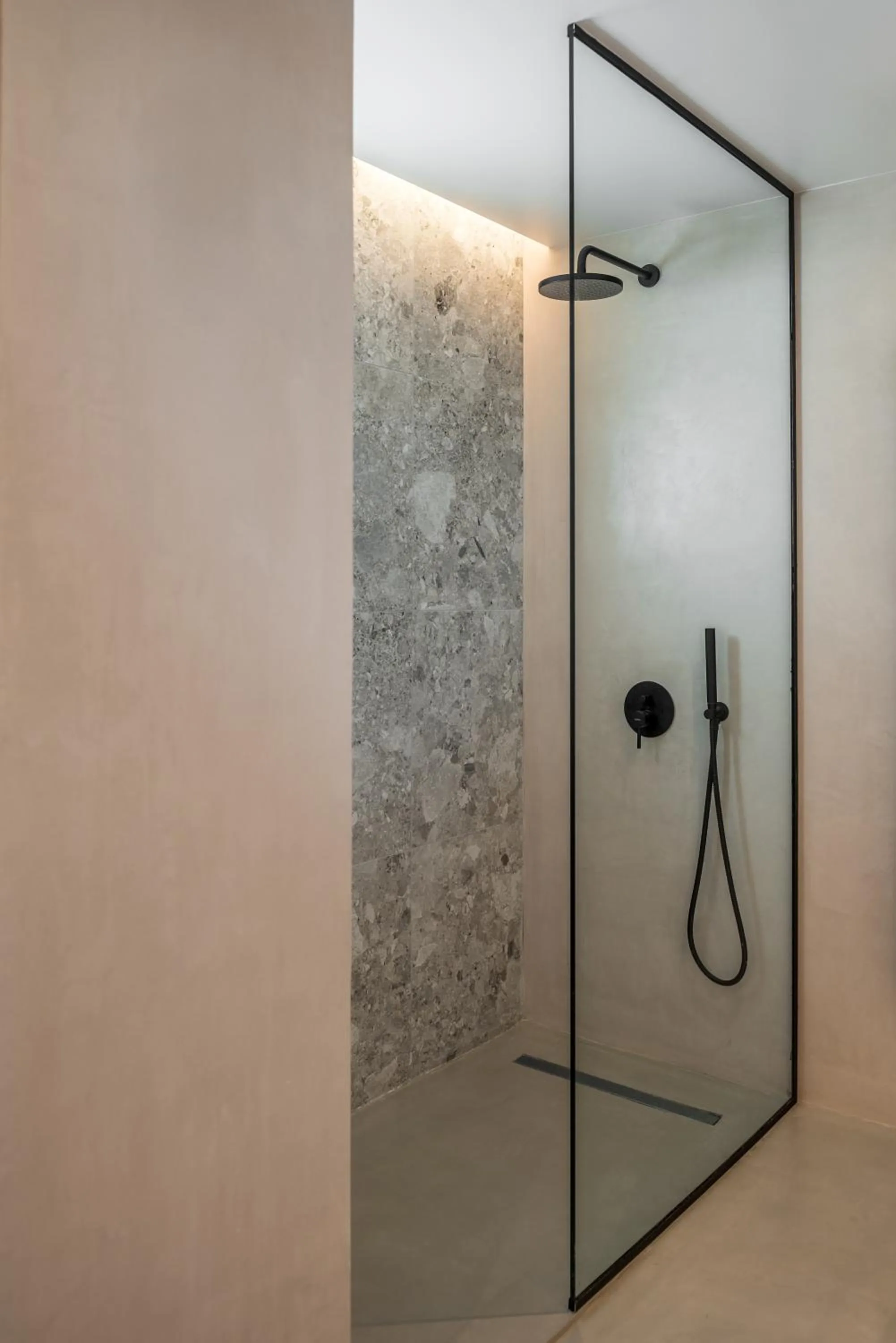 Shower in Urban Suites