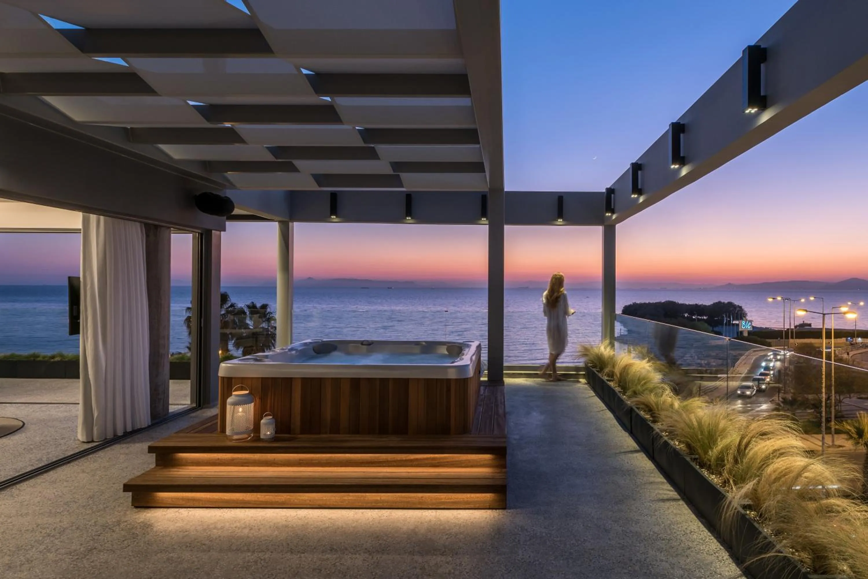 Sunset in Urban Suites