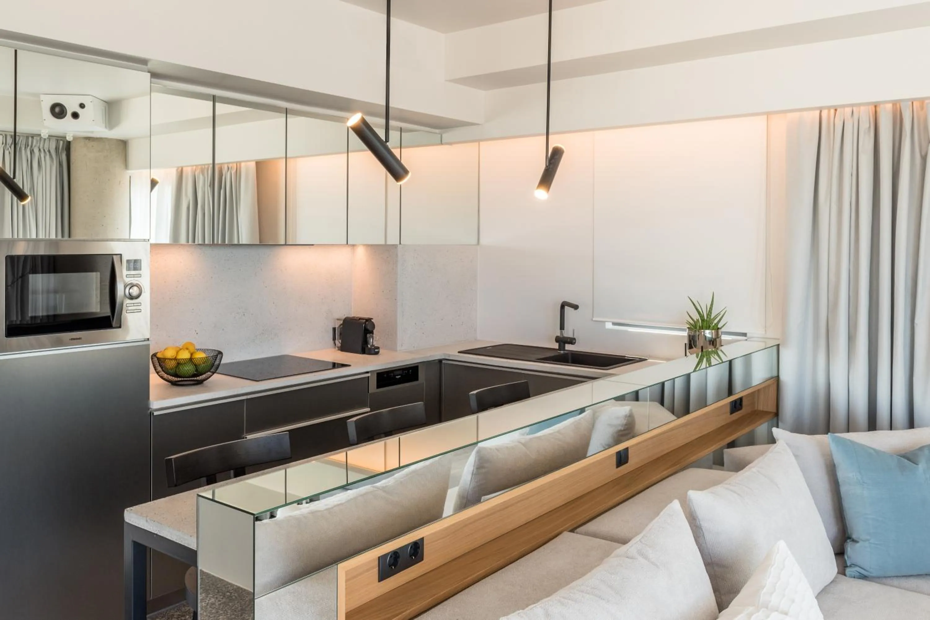 Kitchen or kitchenette in Urban Suites