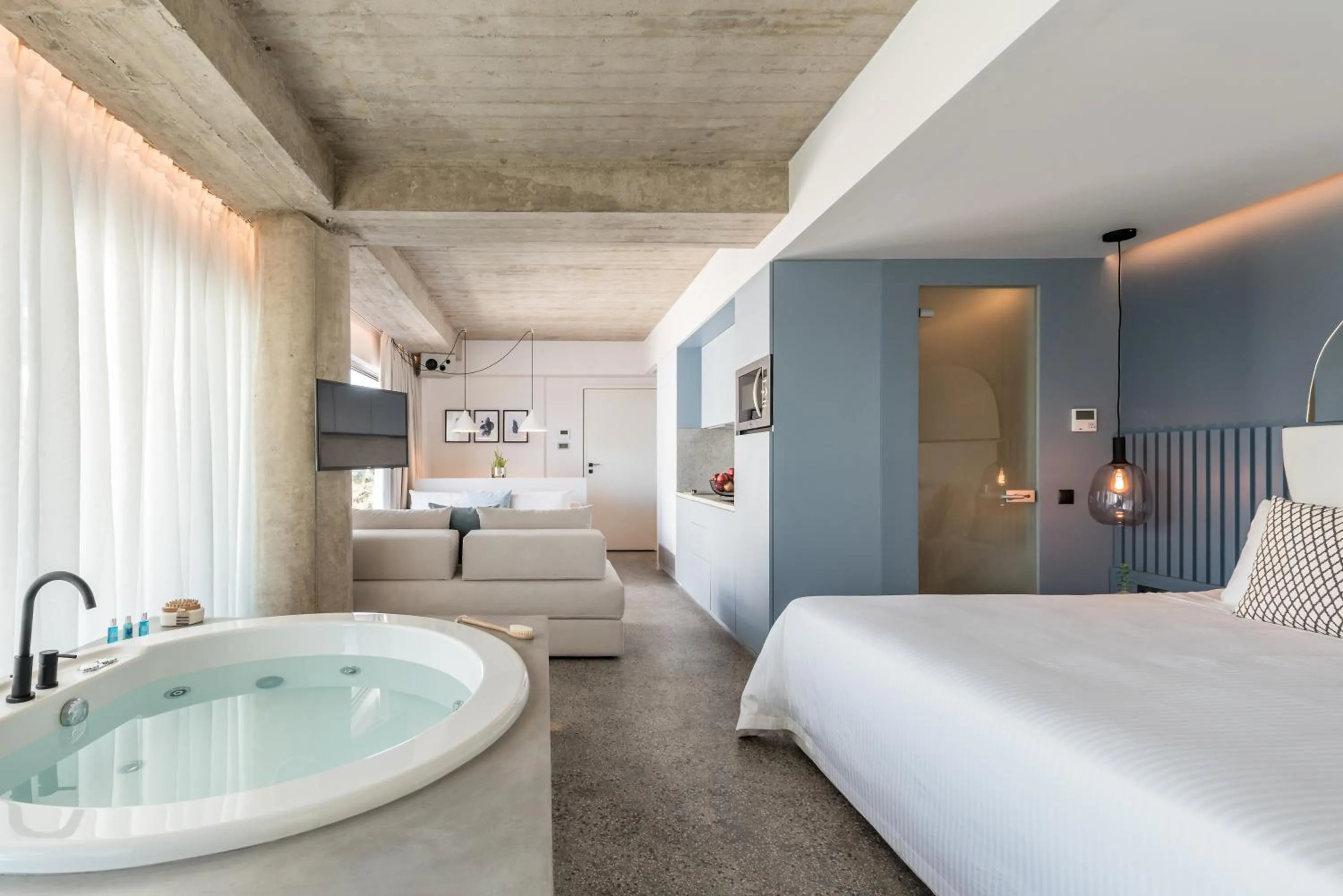 Photo of the whole room, Bed in Urban Suites