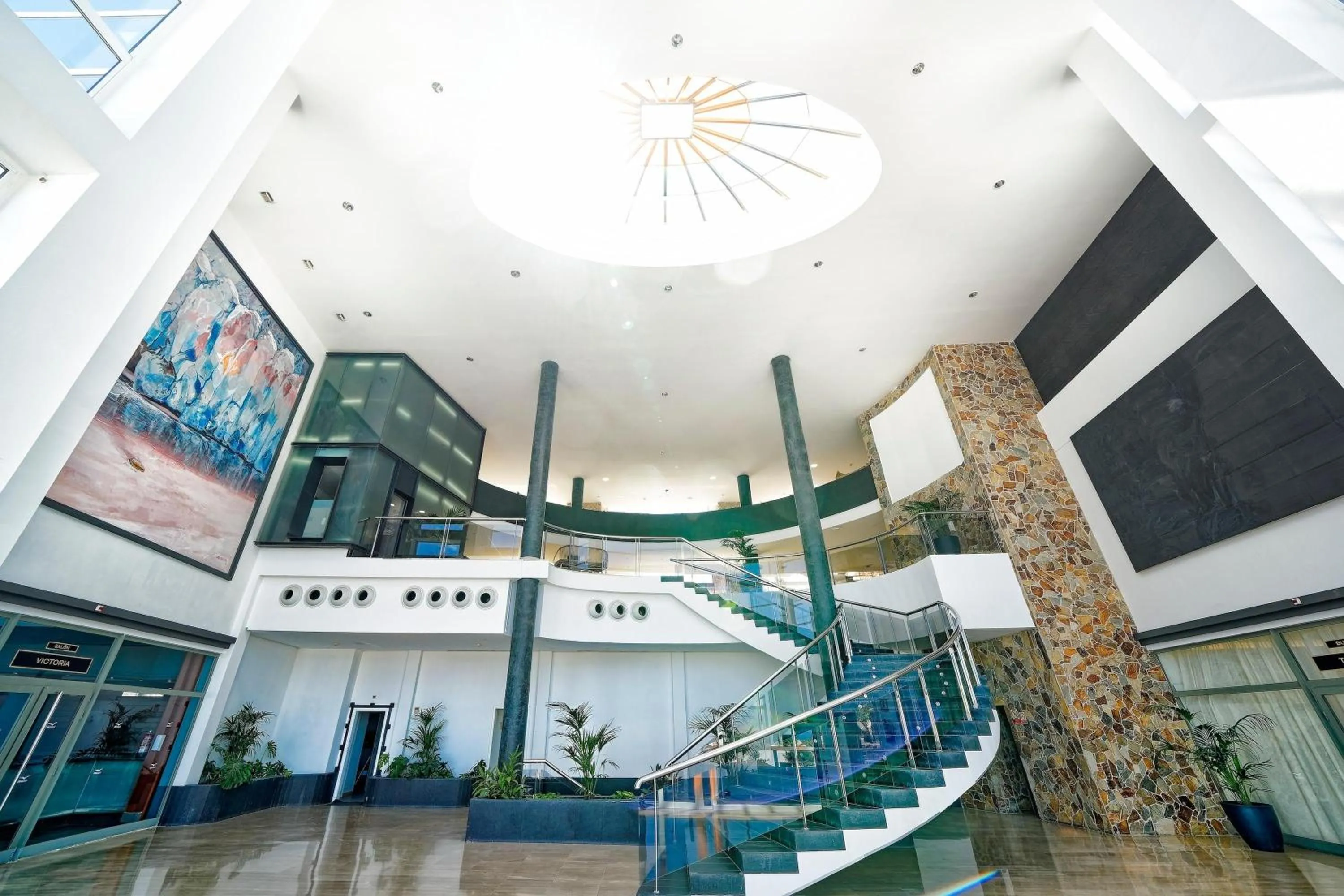 Lobby or reception in BLUESEA Golden Beach
