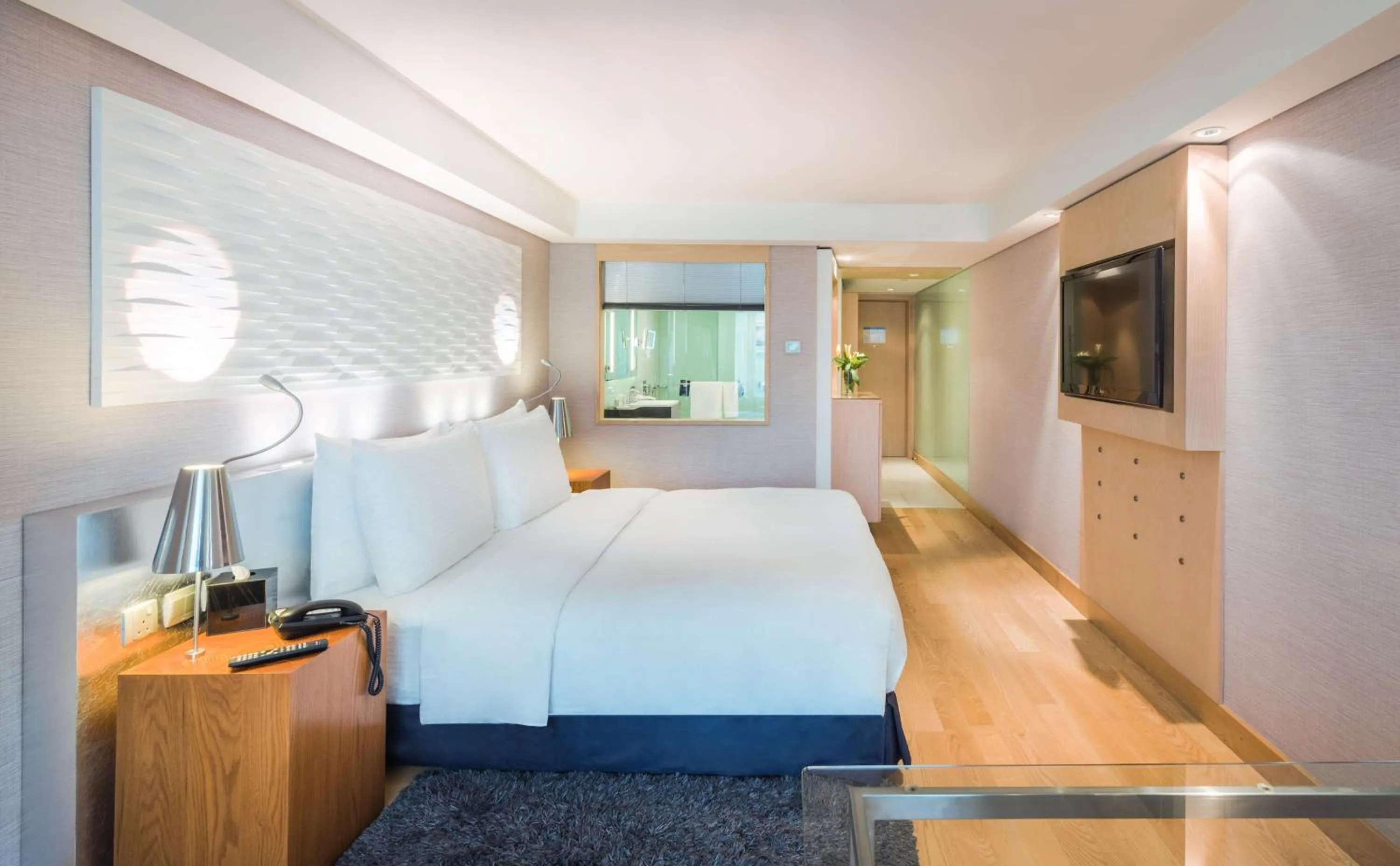 Photo of the whole room, Bed in Radisson Blu Hotel, Kuwait