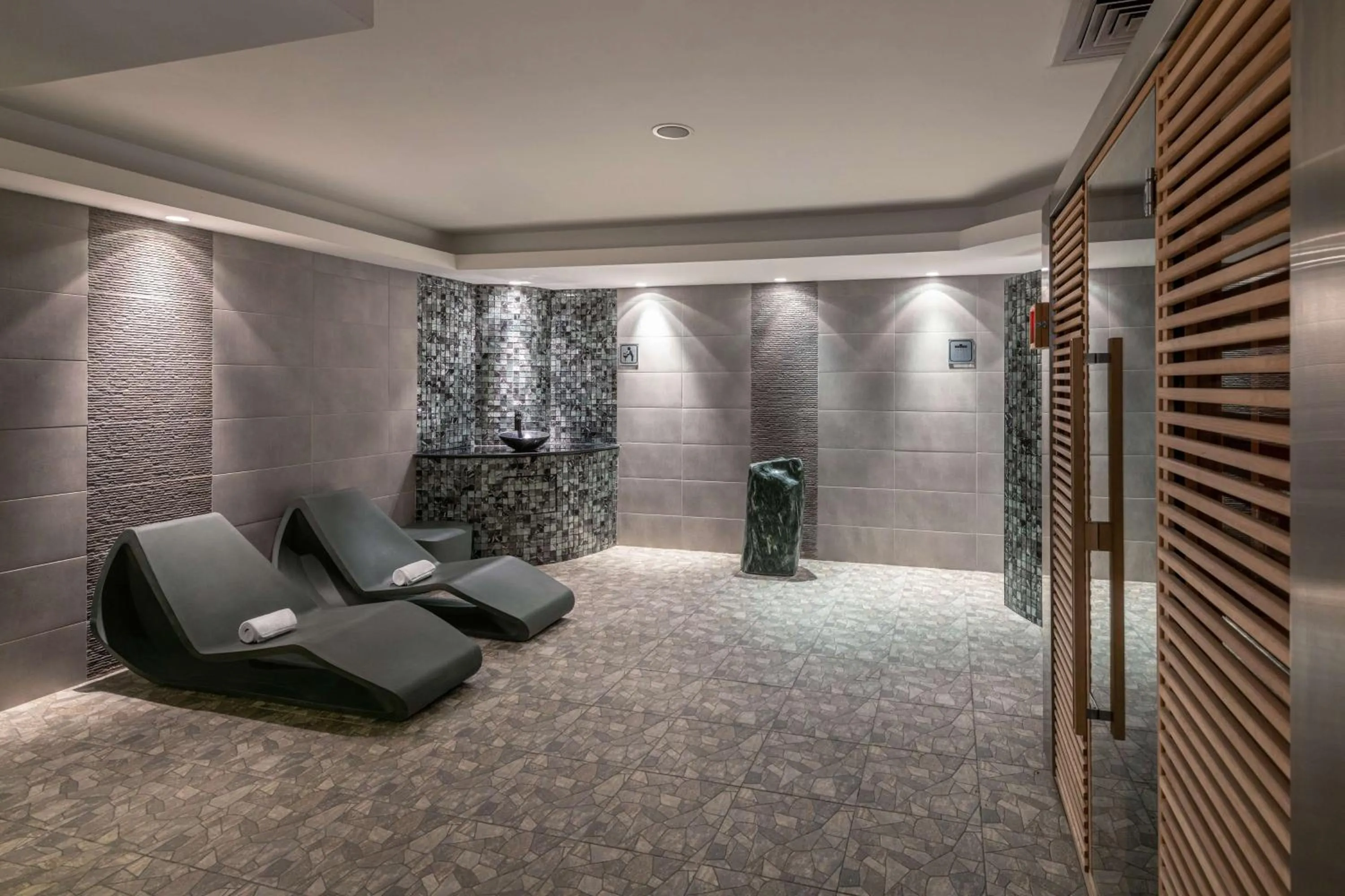 Sauna in Radisson Blu Hotel, Kuwait