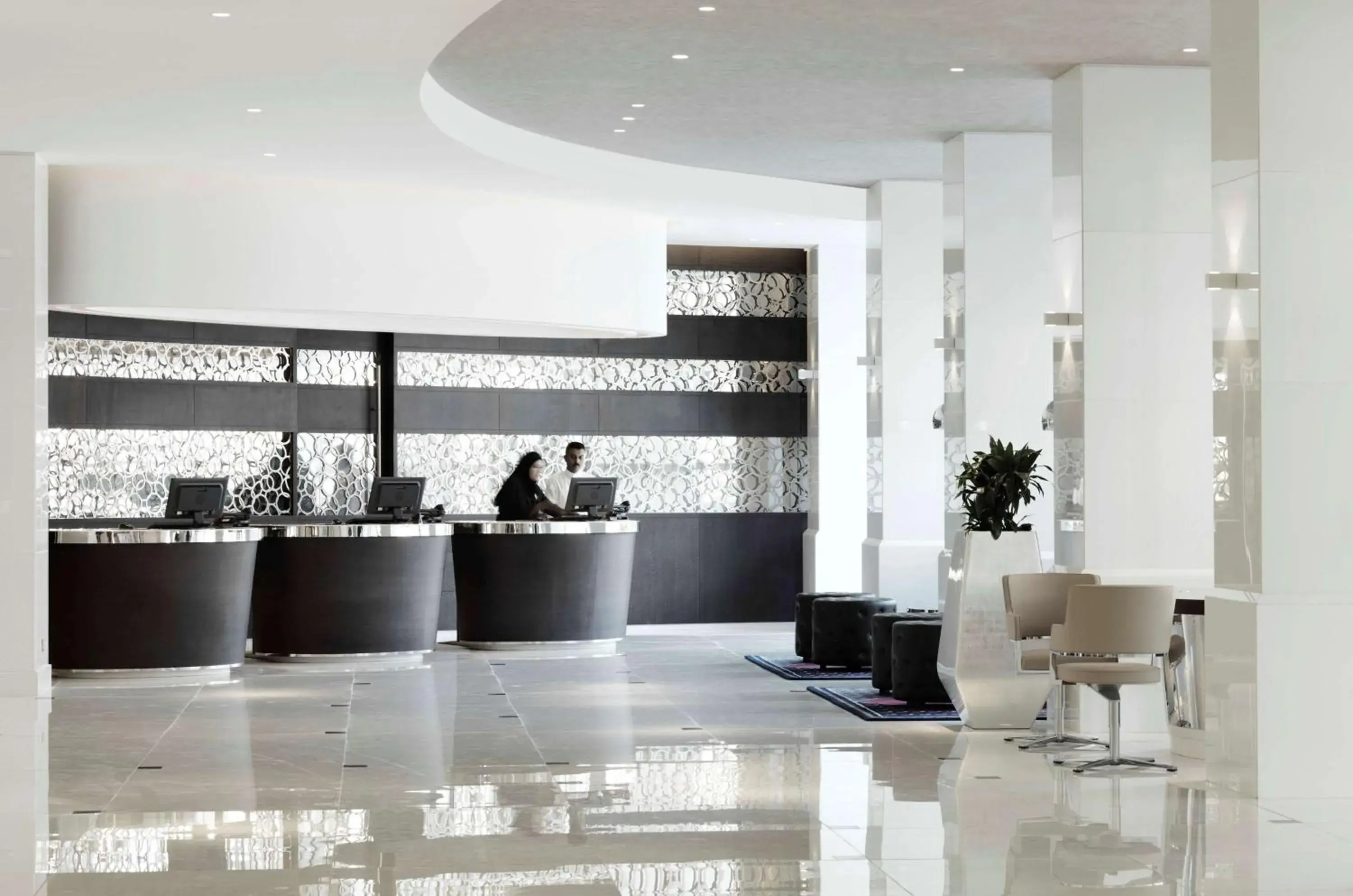 Lobby or reception in Radisson Blu Hotel, Kuwait Lobby or reception in Radisson Blu Hotel, Kuwait
