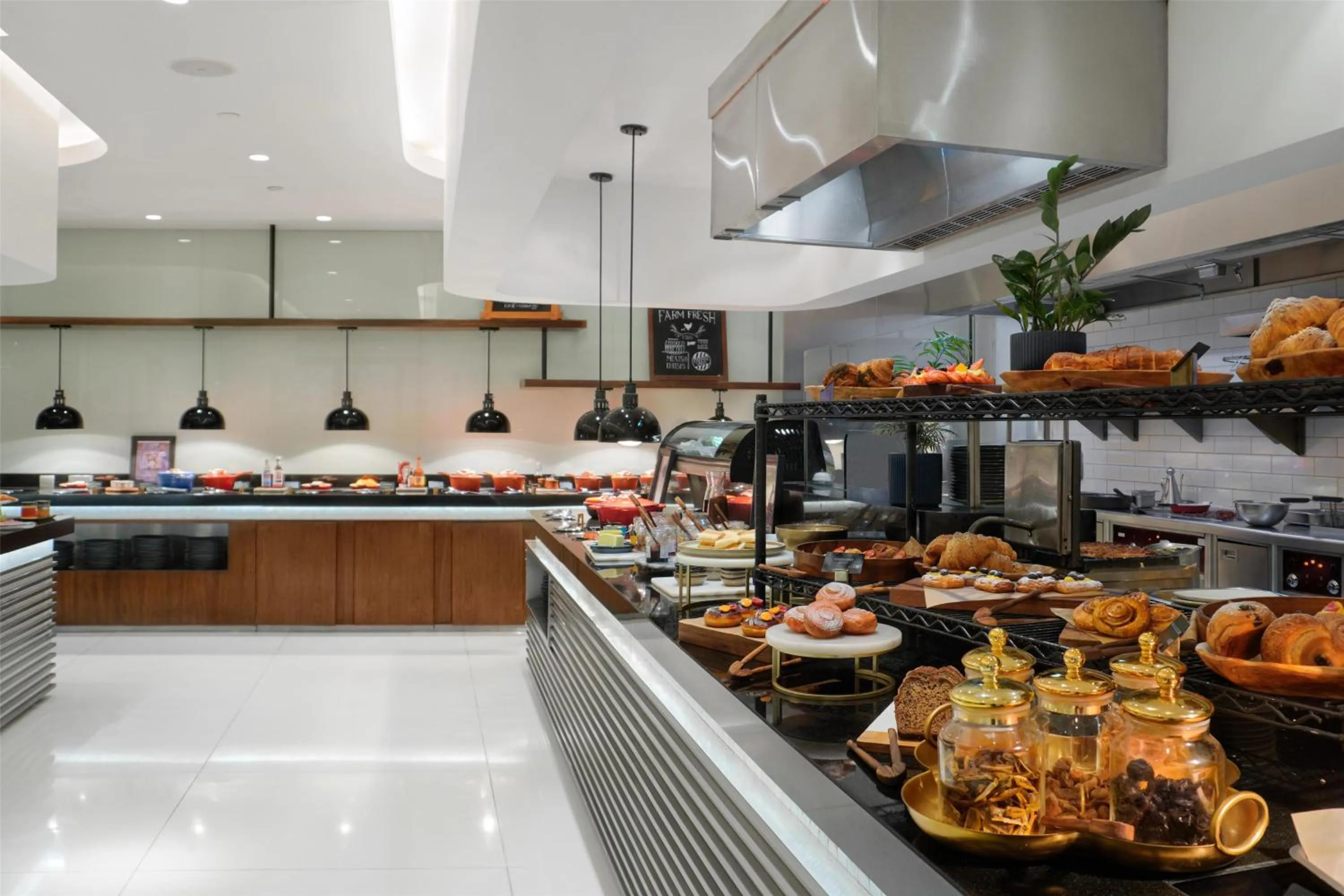 Breakfast in Radisson Blu Hotel, Kuwait