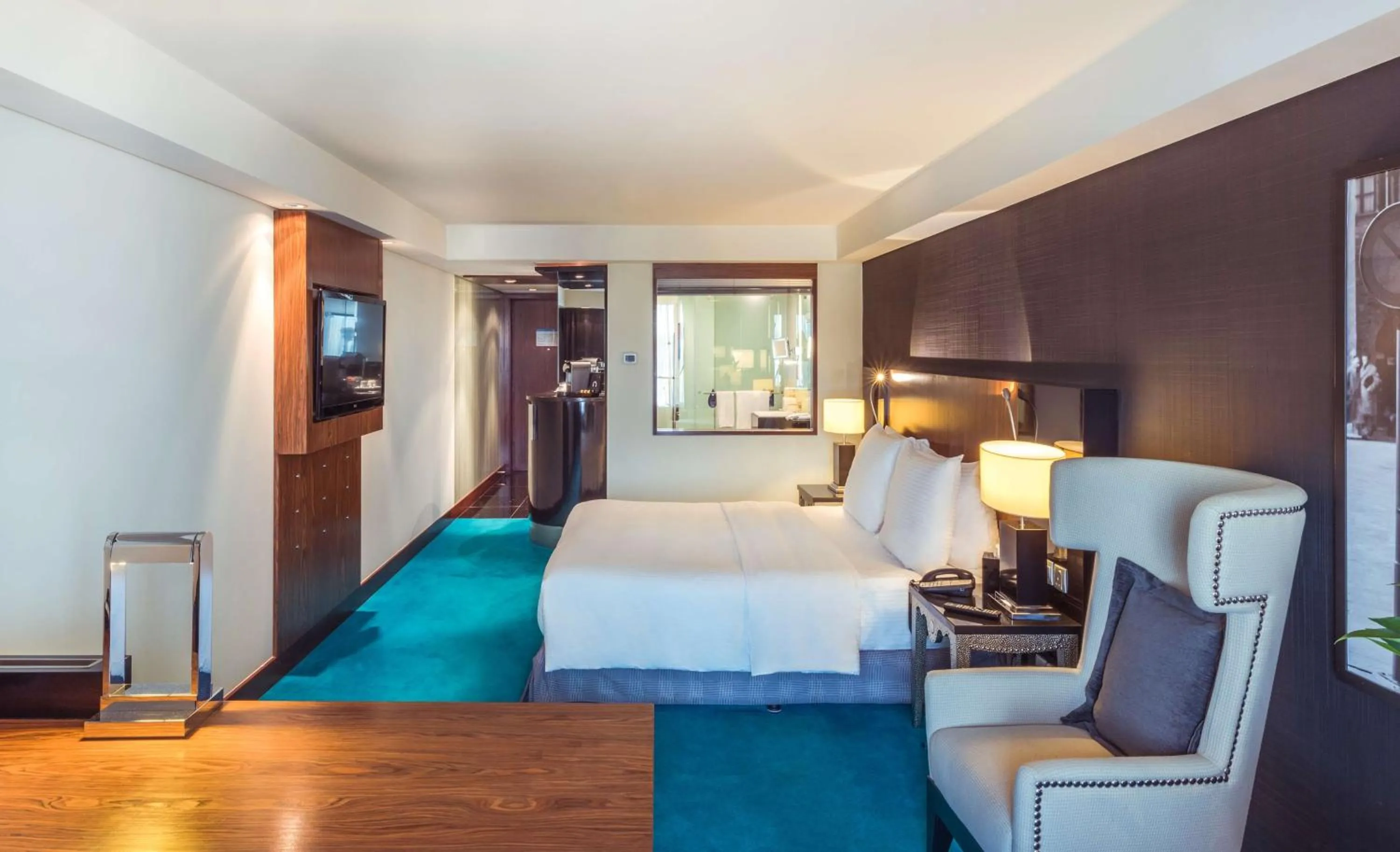 Photo of the whole room, Bed in Radisson Blu Hotel, Kuwait