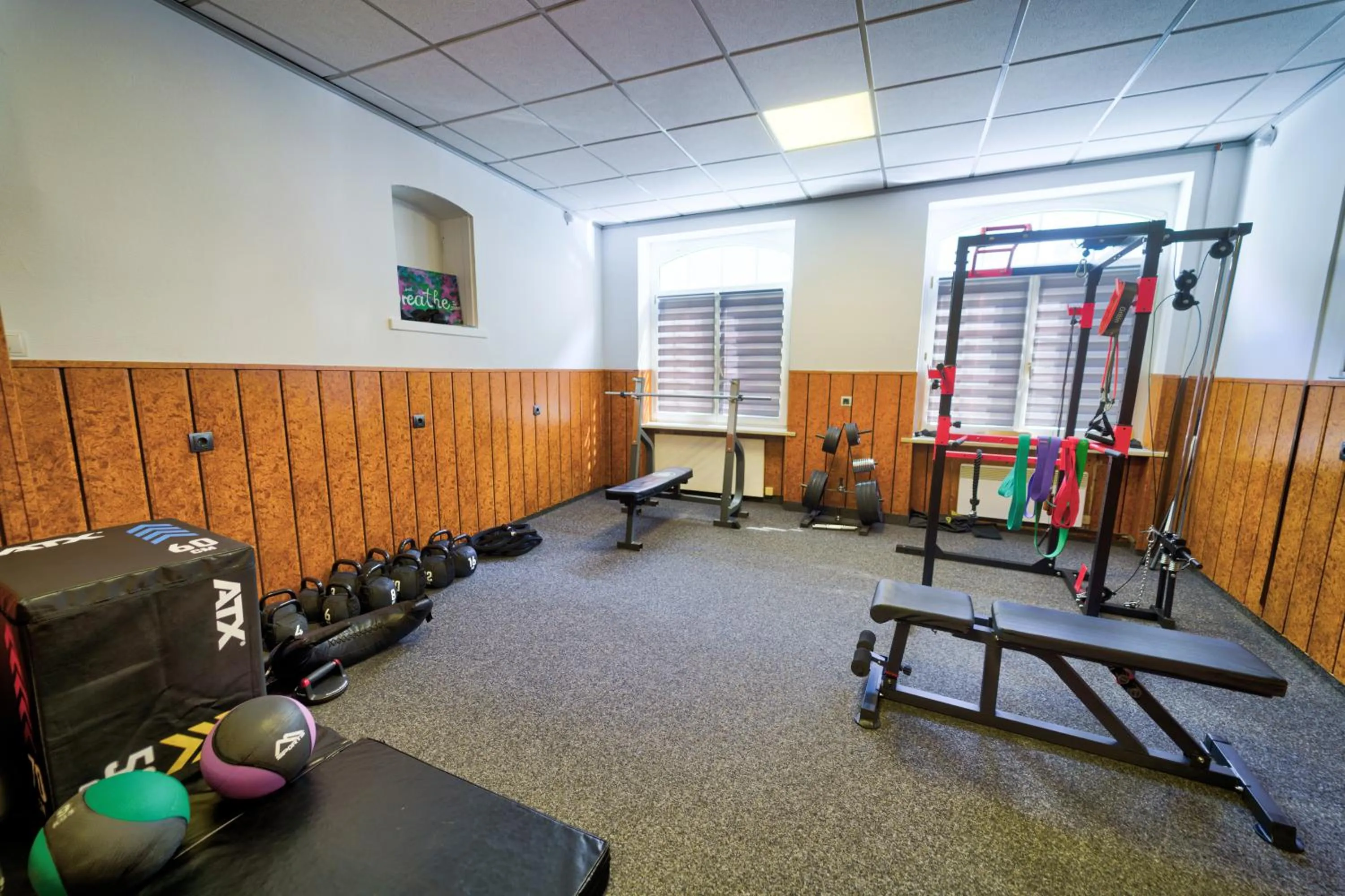 Fitness centre/facilities in Hotel Tanne