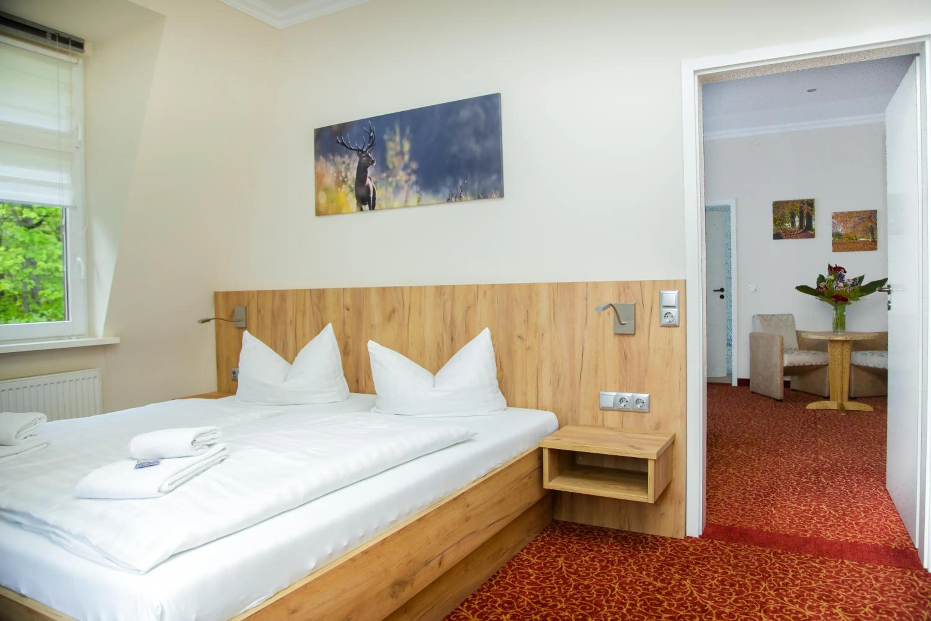 Bed in Waldhotel Friedrichroda