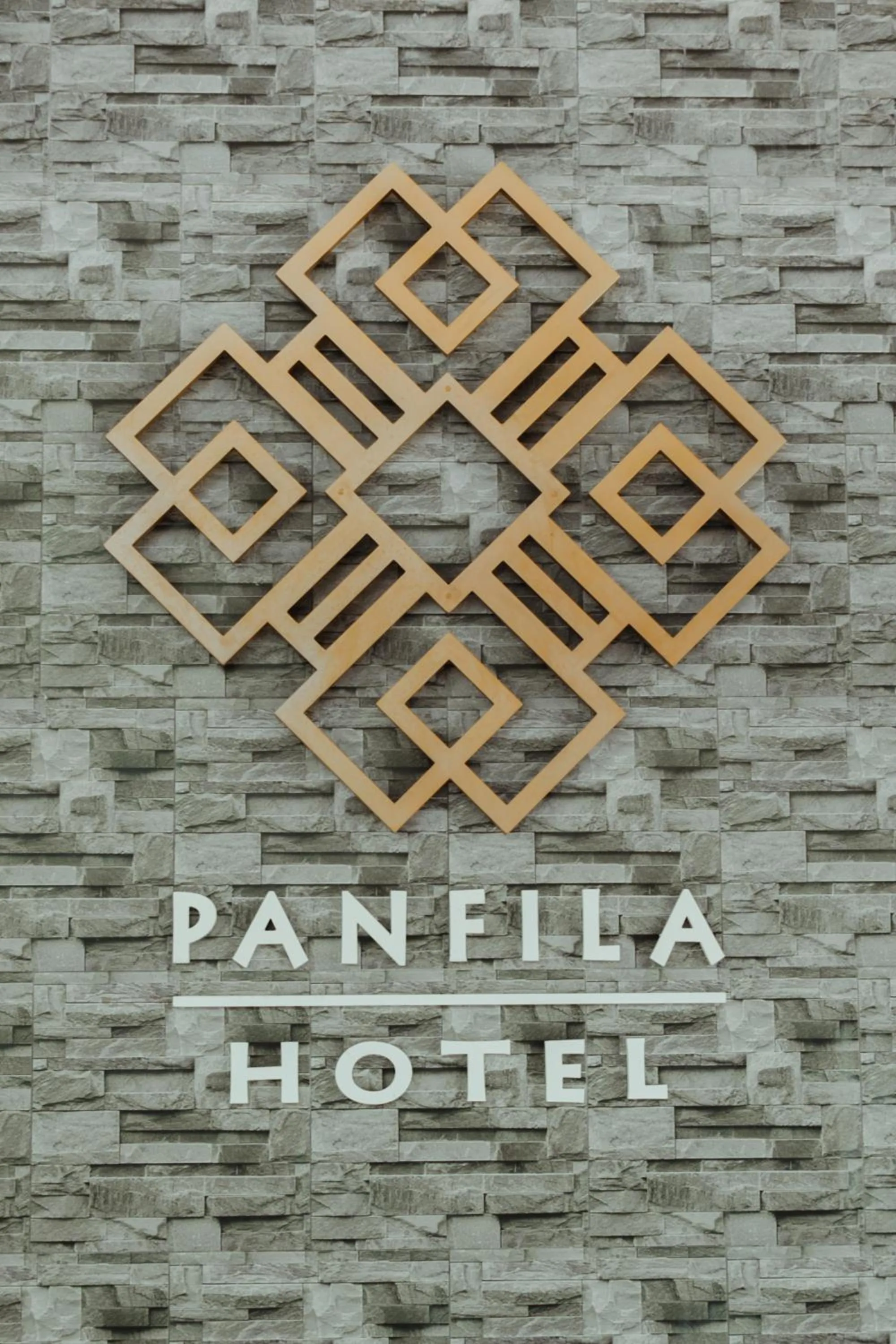 Property logo or sign in panfila hotel