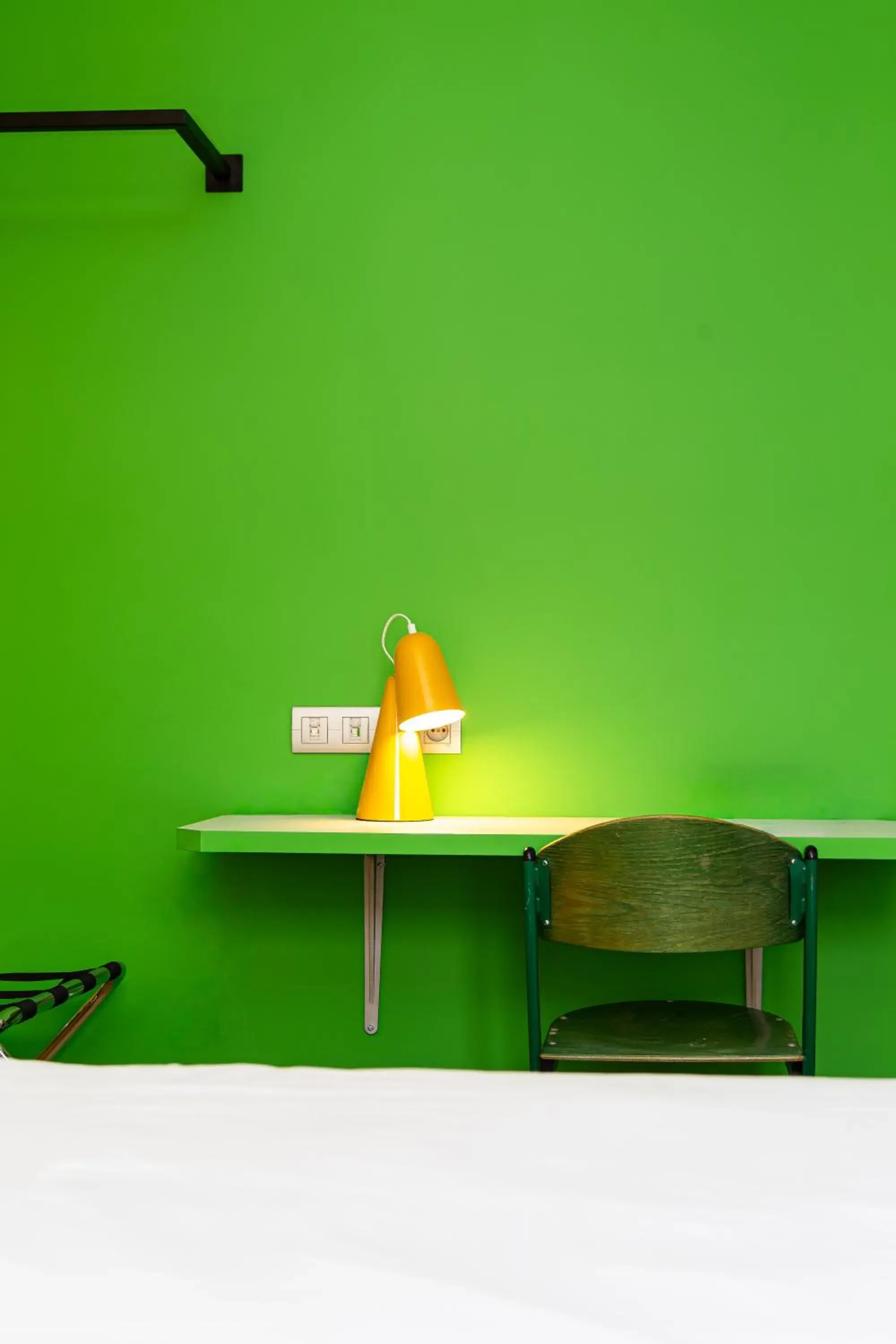 Bedroom in OLDEGAR Hôtel Bedroom in OLDEGAR Hôtel