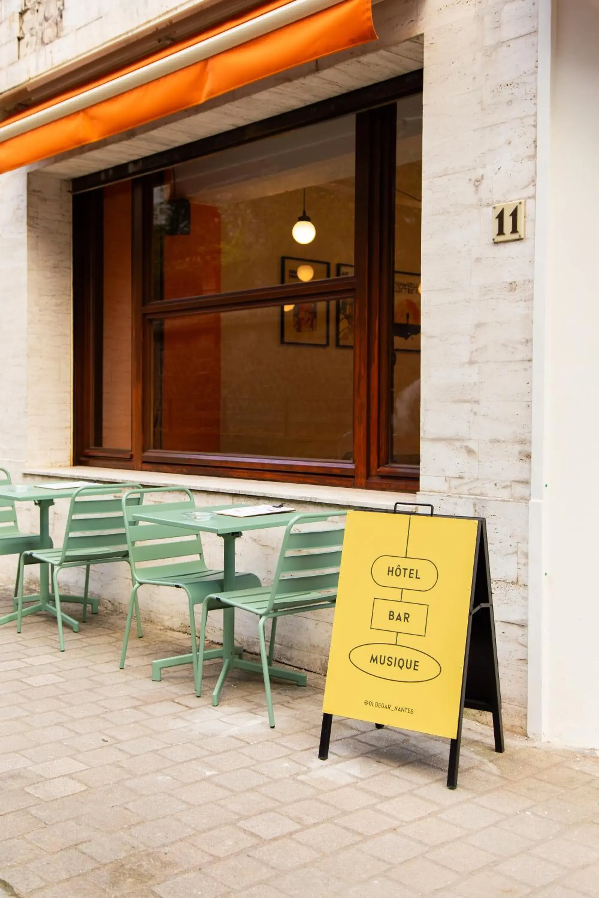 Property building in OLDEGAR Hôtel Property building in OLDEGAR Hôtel