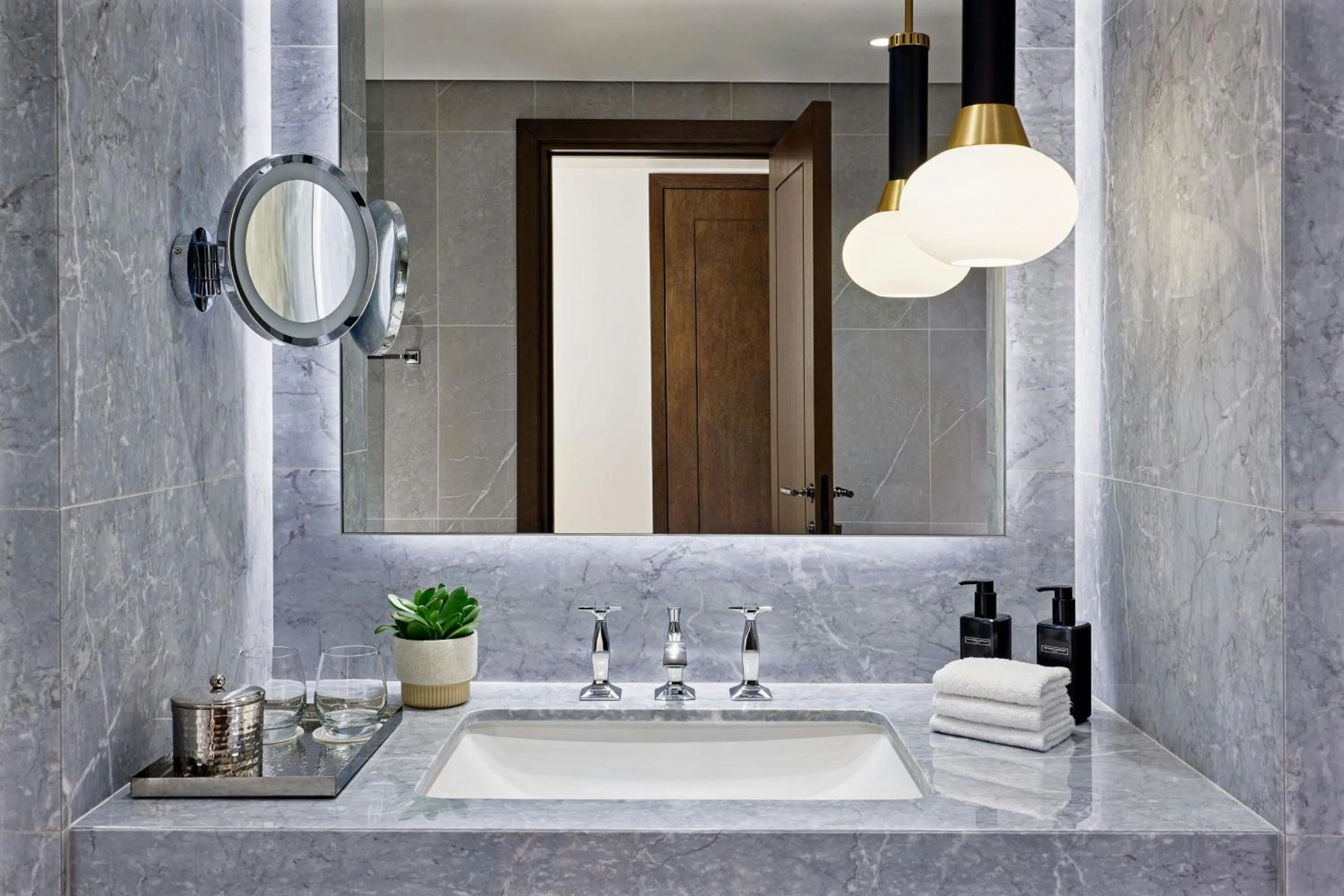 Bathroom in Paris Marriott Champs Elysees Hotel