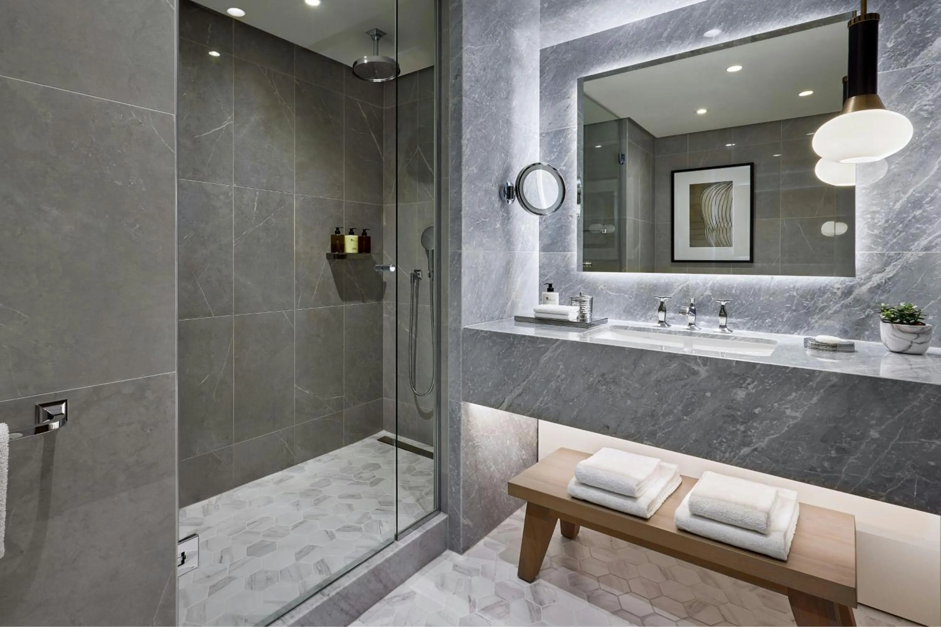 Bathroom in Paris Marriott Champs Elysees Hotel