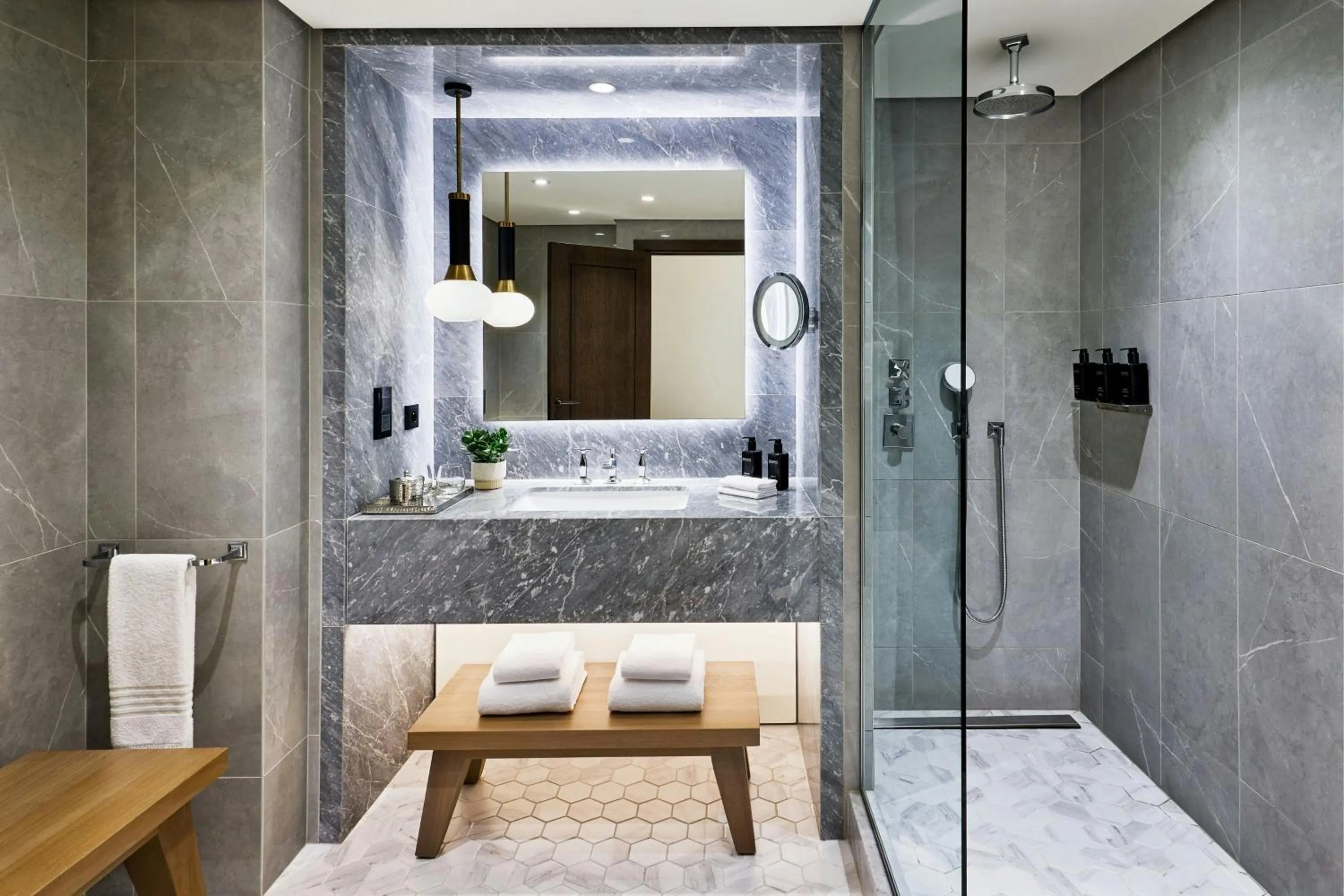 Bathroom in Paris Marriott Champs Elysees Hotel