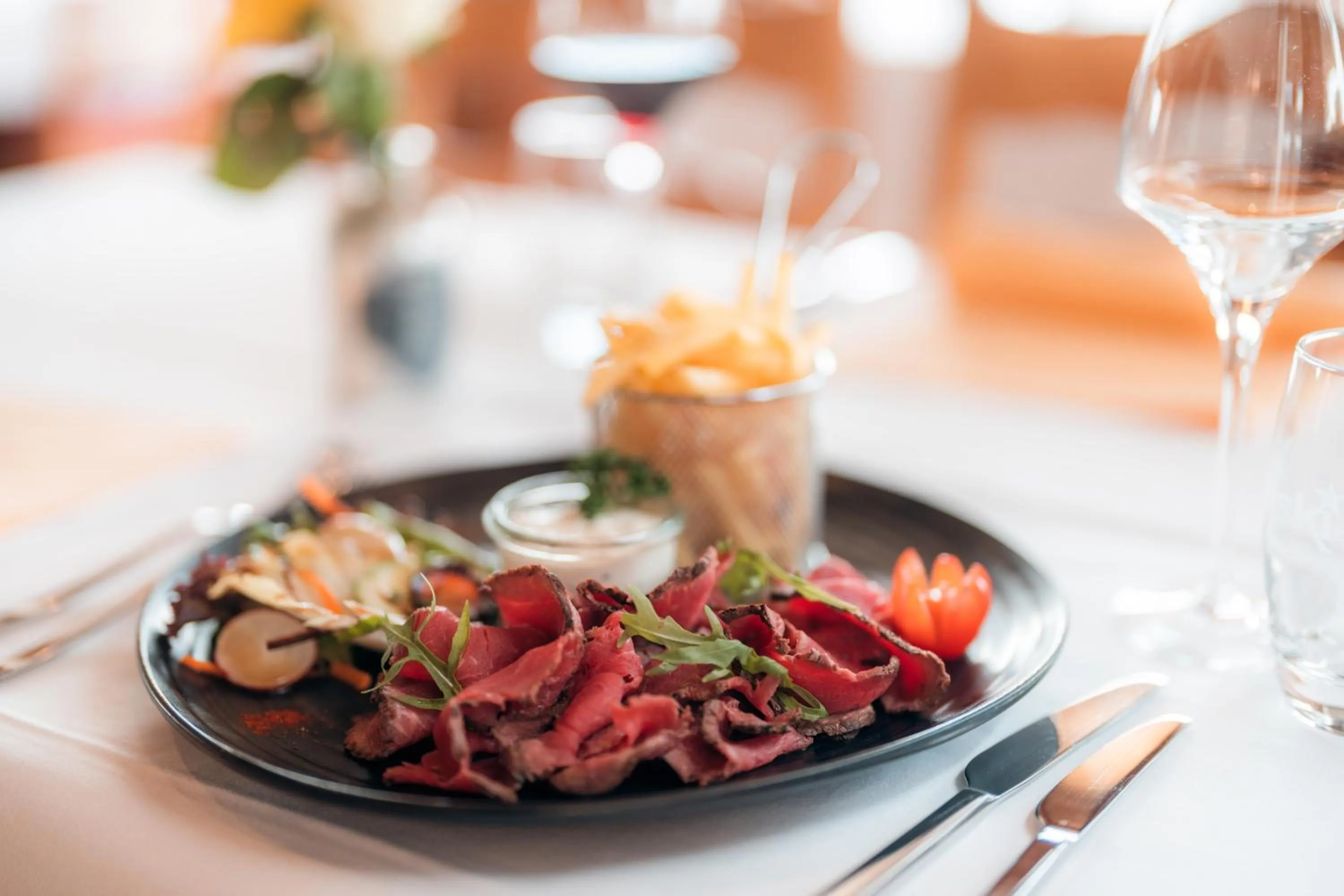 Food and drinks in Relais Fleuri