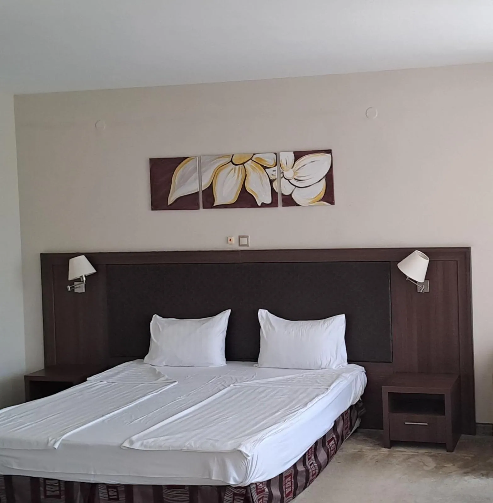 Bed in Sana Spa Hotel