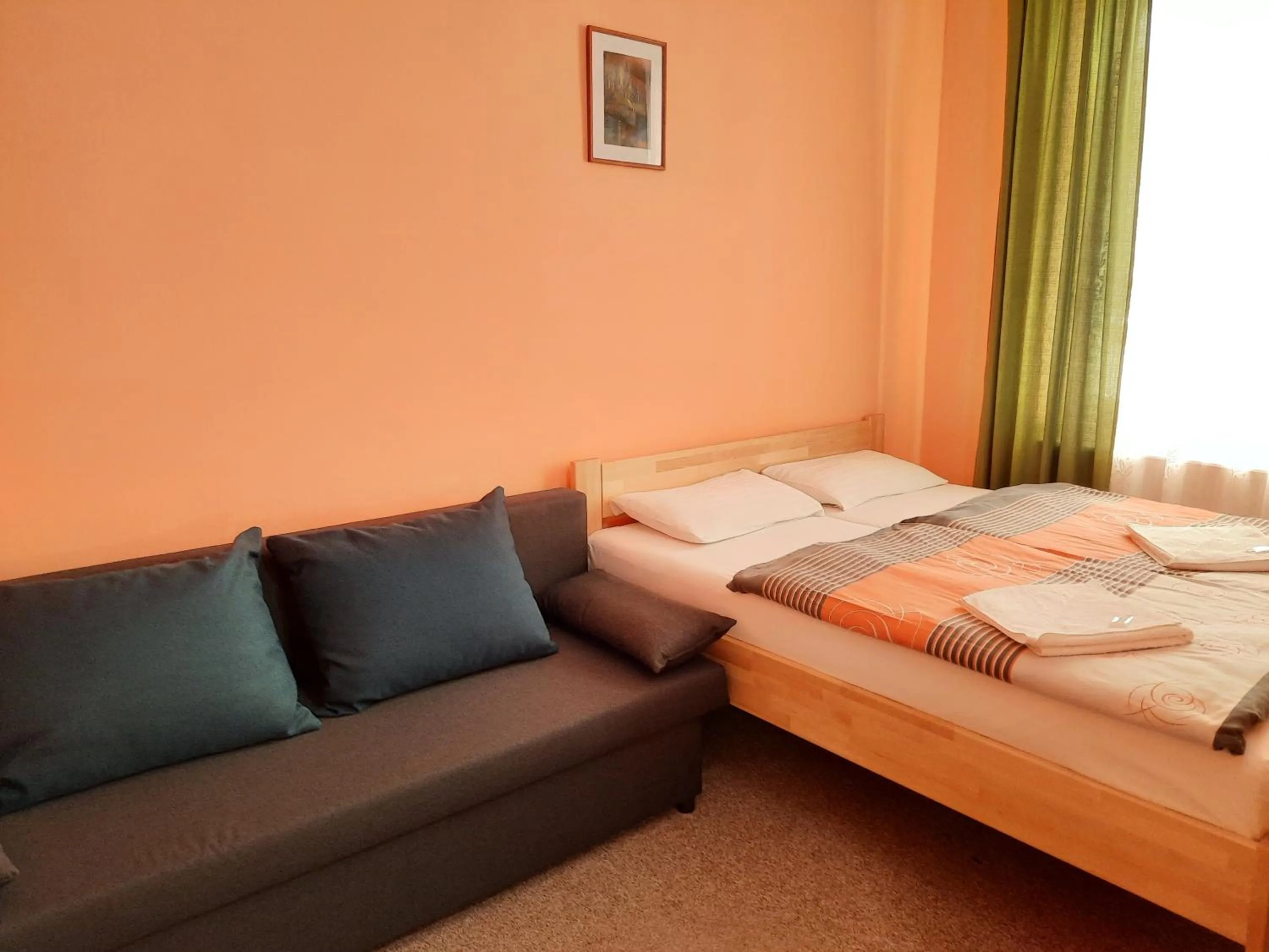 Bedroom, Bed in Pension City Center