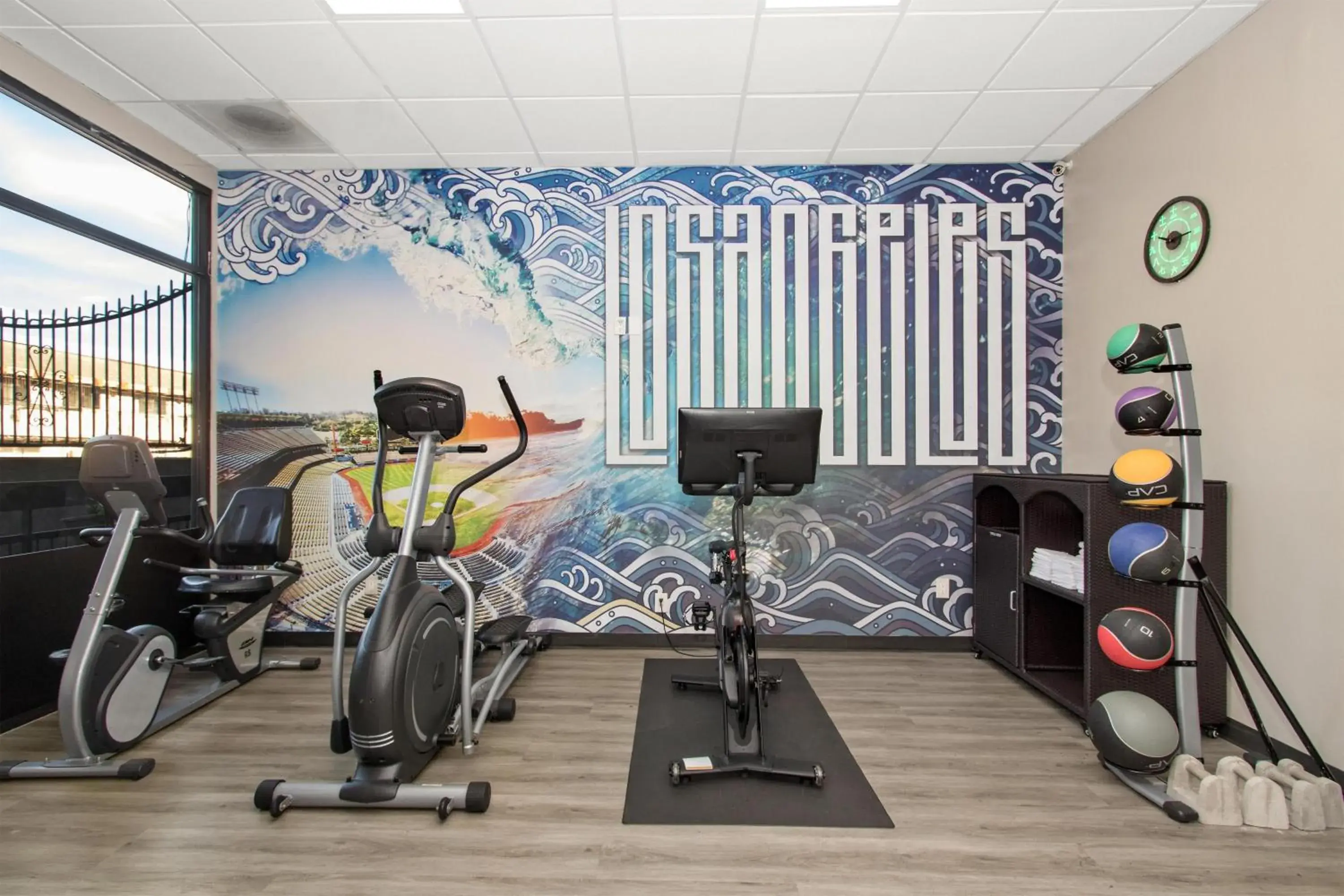 Fitness centre/facilities in Aiden Los Angeles Downtown Dragon Gate Inn Fitness centre/facilities in Aiden Los Angeles Downtown Dragon Gate Inn