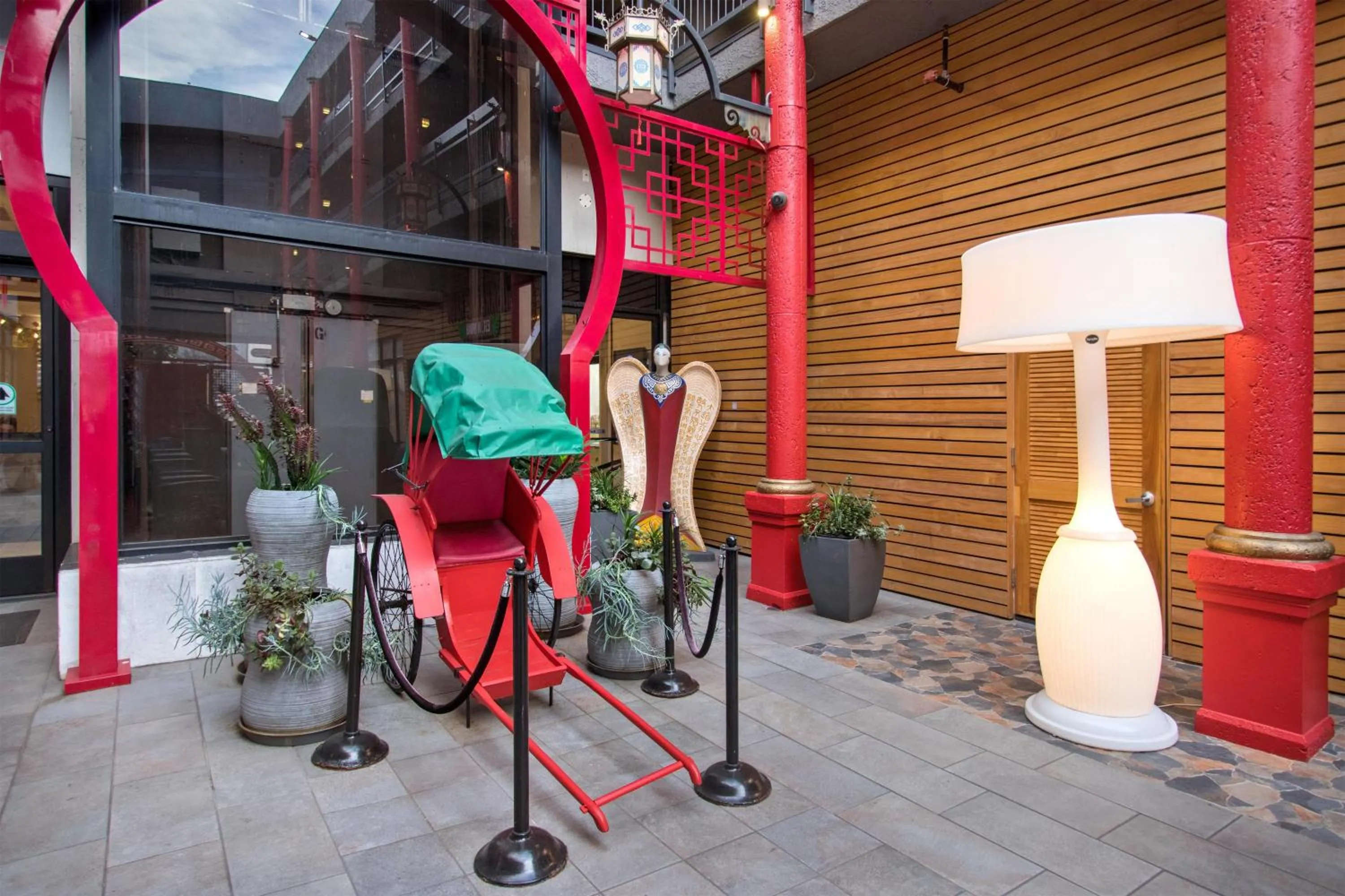 Property building in Aiden Los Angeles Downtown Dragon Gate Inn