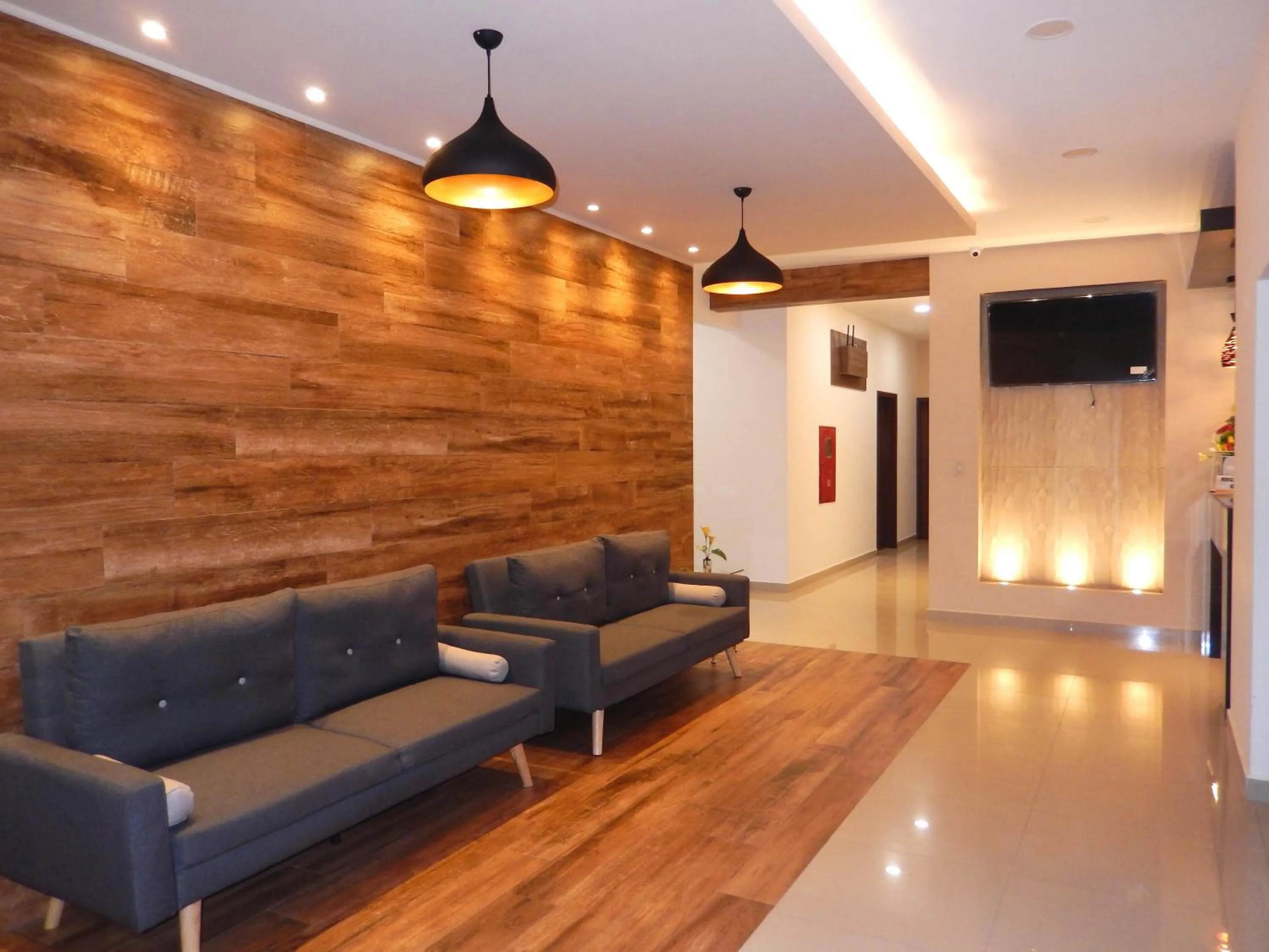 Communal lounge/ TV room in Premium Suites Deluxe Aparthotel Equipetrol