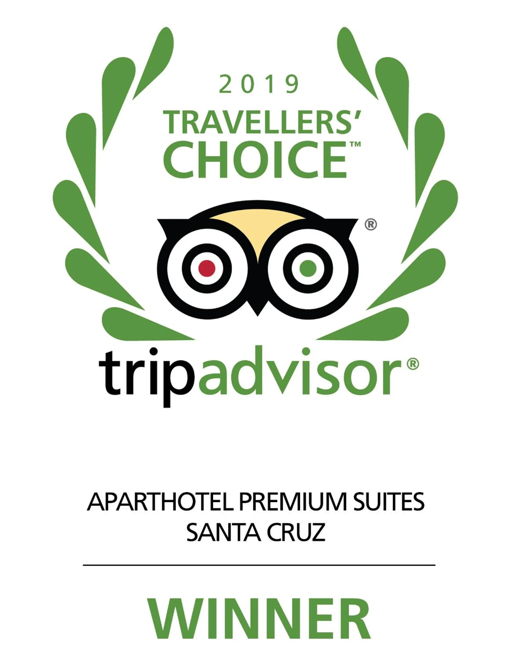 Certificate/Award in Premium Suites Deluxe Aparthotel Equipetrol