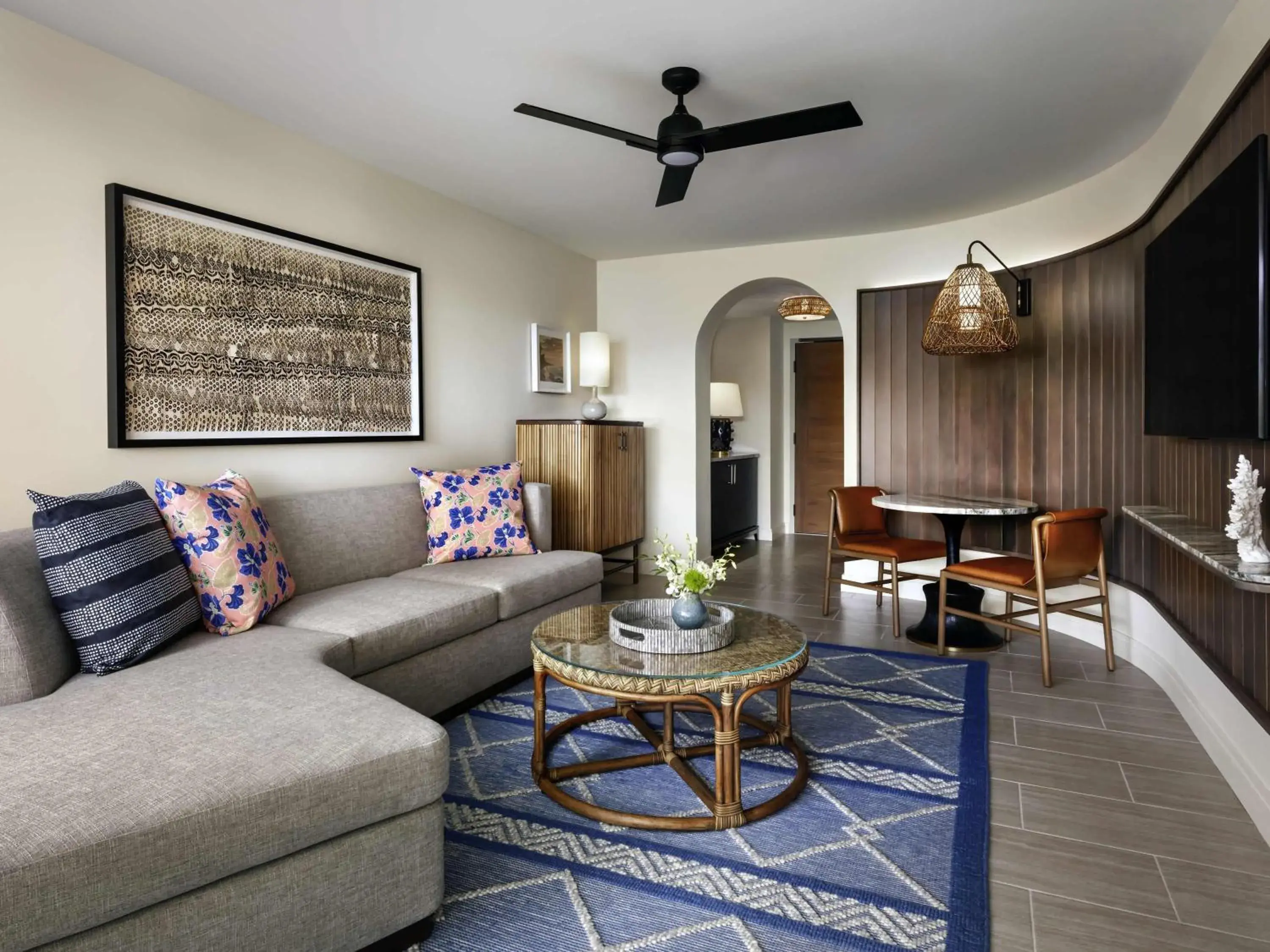 Family Suite with Two Double Beds and Sofa Bed - Ground Floor/Poolside in Fairmont Kea Lani, Maui Family Suite with Two Double Beds and Sofa Bed - Ground Floor/Poolside in Fairmont Kea Lani, Maui