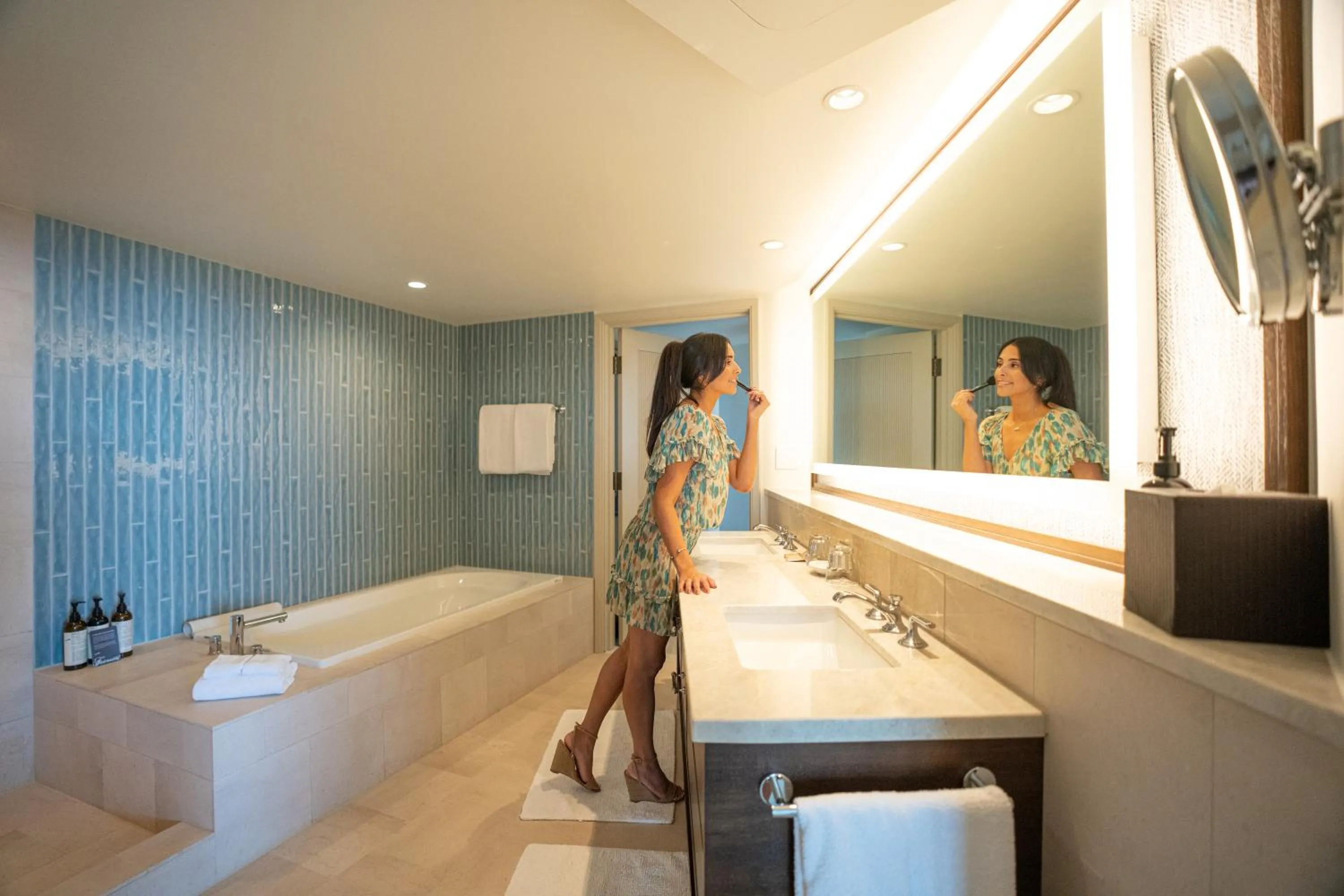 Bathroom in Fairmont Kea Lani, Maui