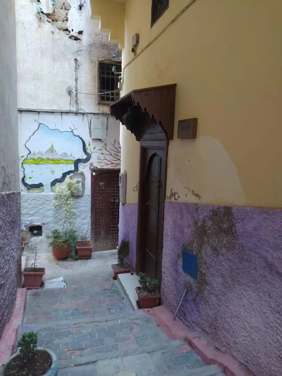 Facade/entrance in Dar Atlantic